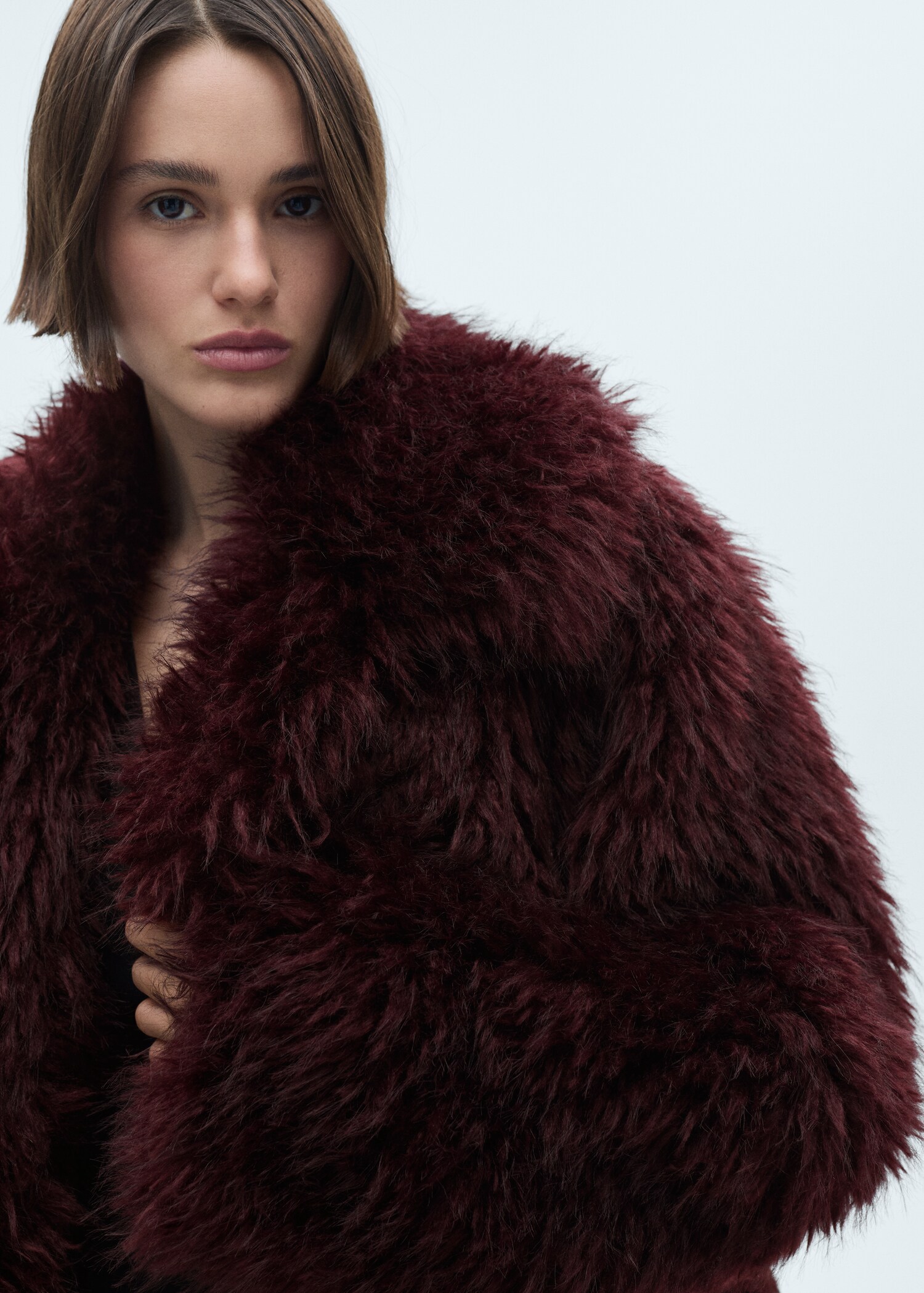 Fur jacket with lapels - Details of the article 1
