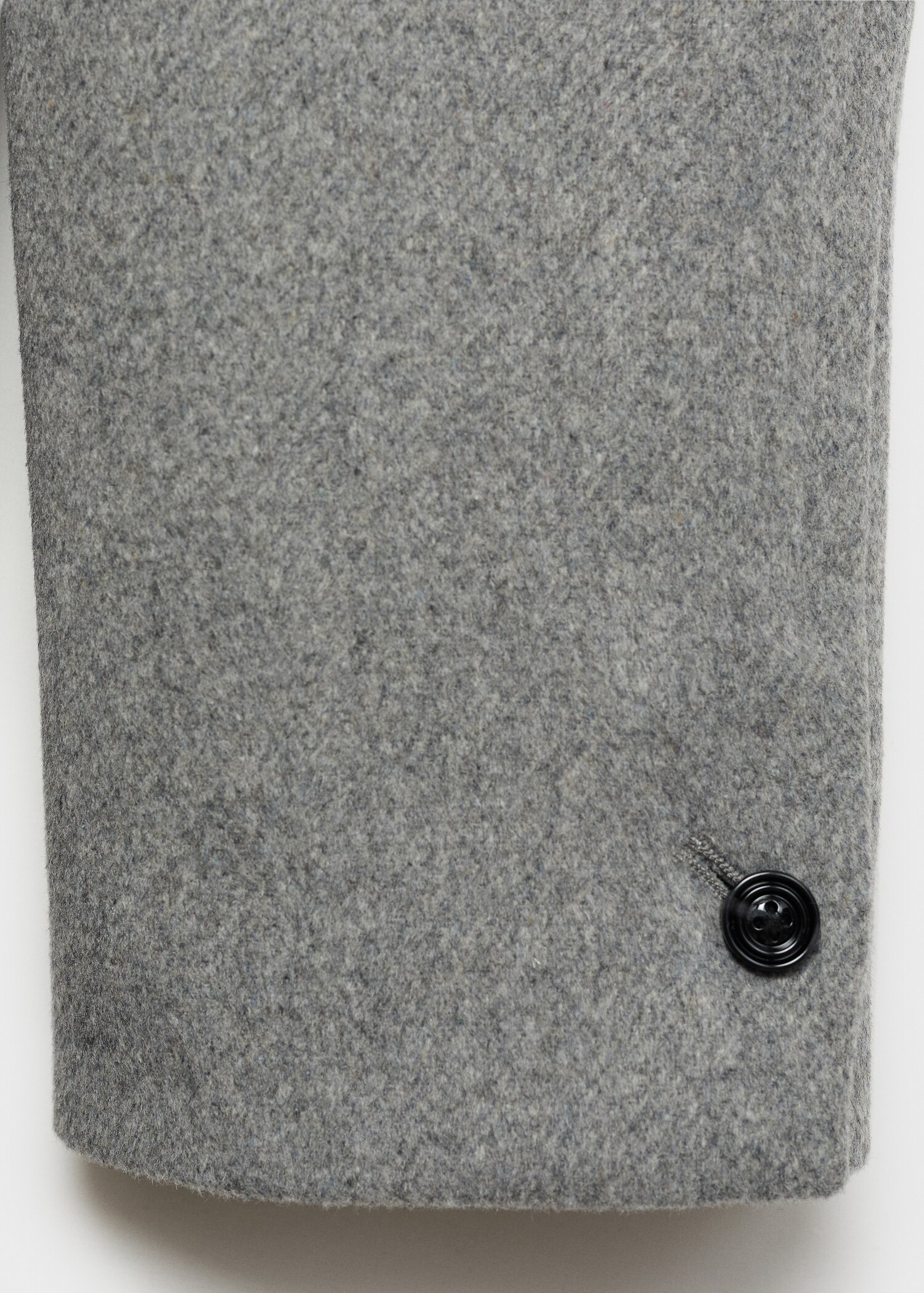 Wool coat with lapels - Details of the article 0