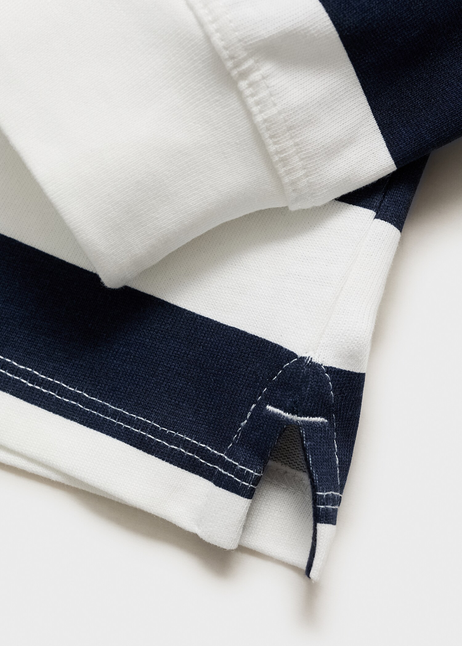 Polo coton à rayures - Détail de l'article 0