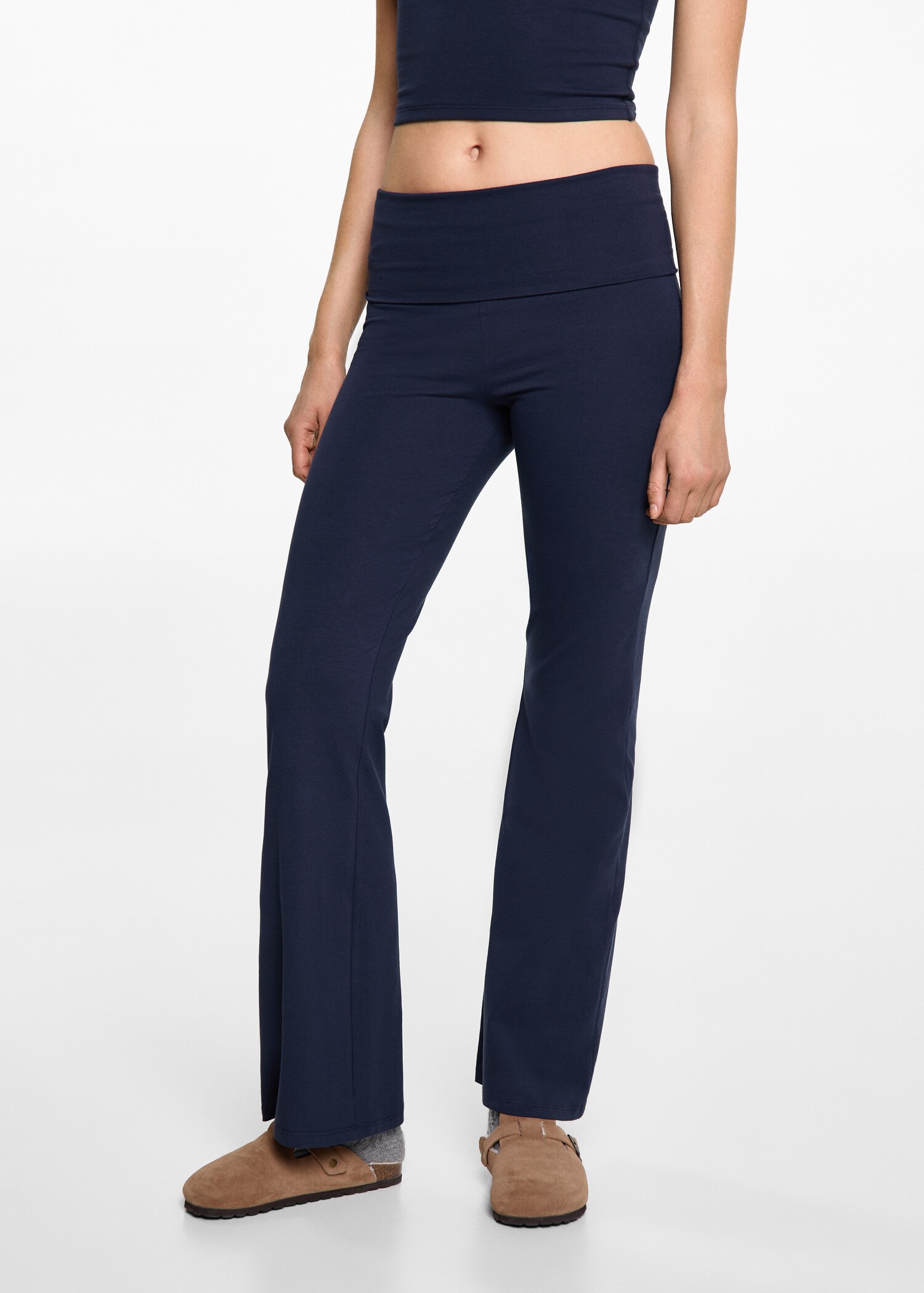 Leggings flare - Plano medio