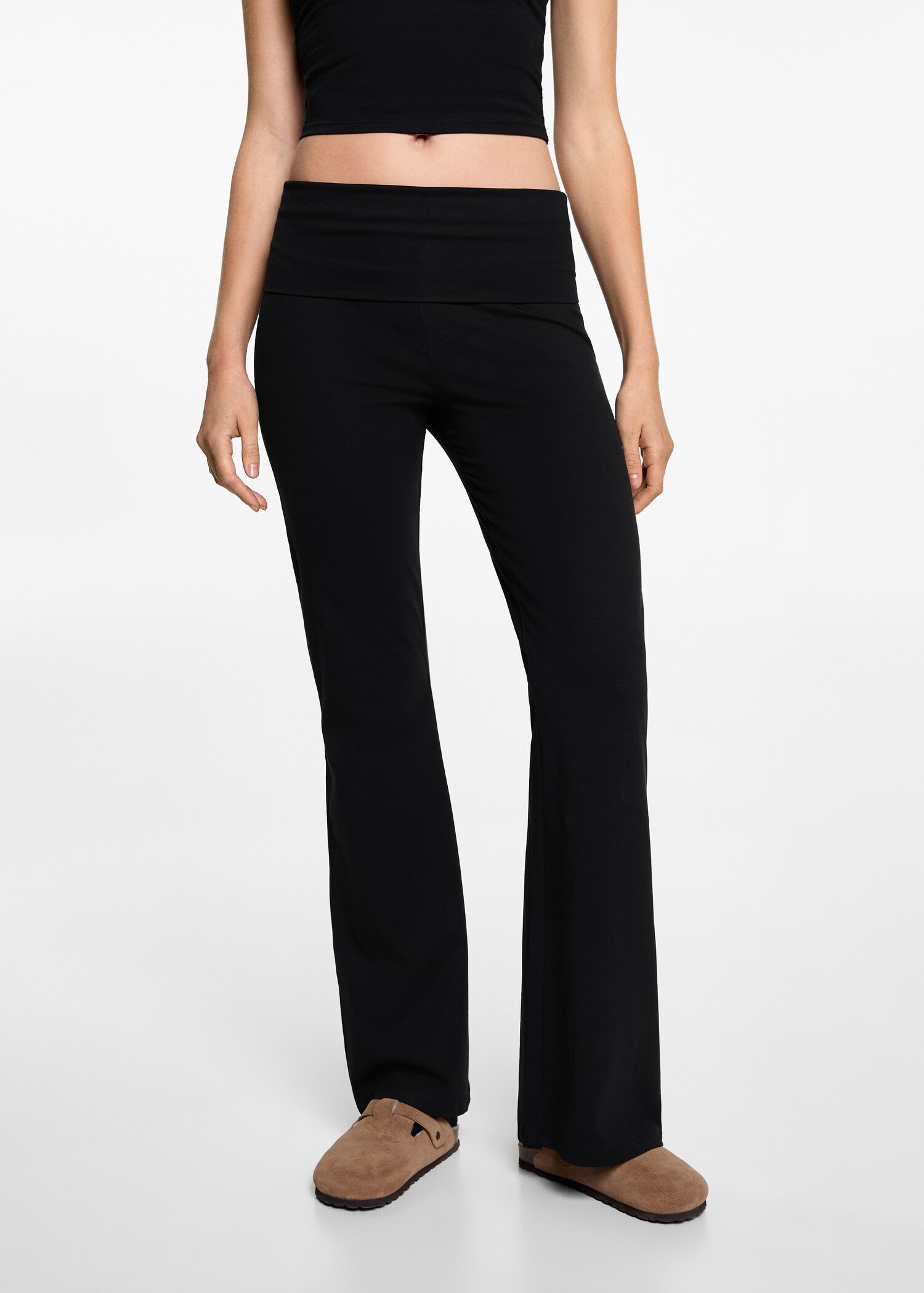 Leggings flare - Plano medio