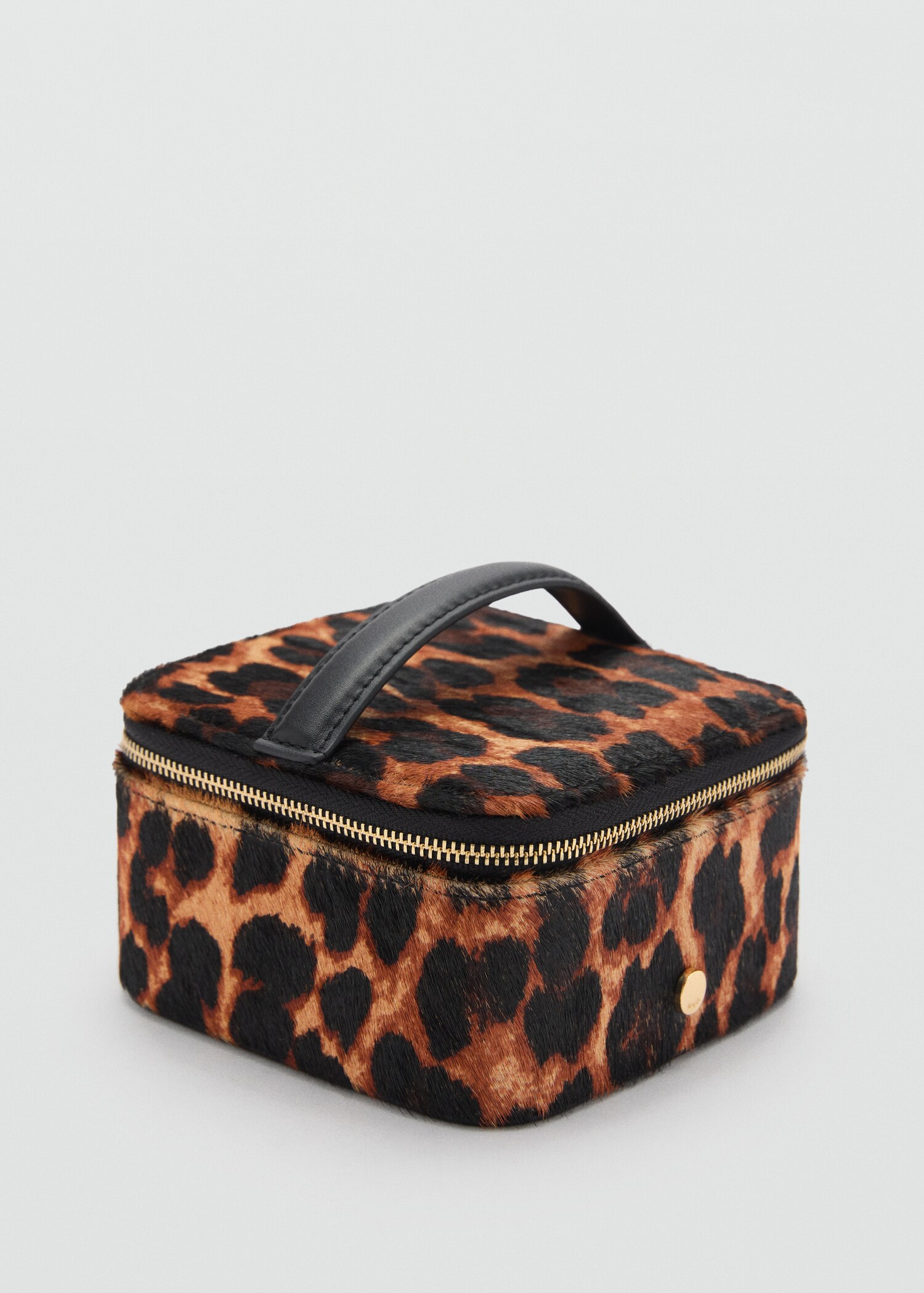 Joyero piel pelo leopardo - Plano medio