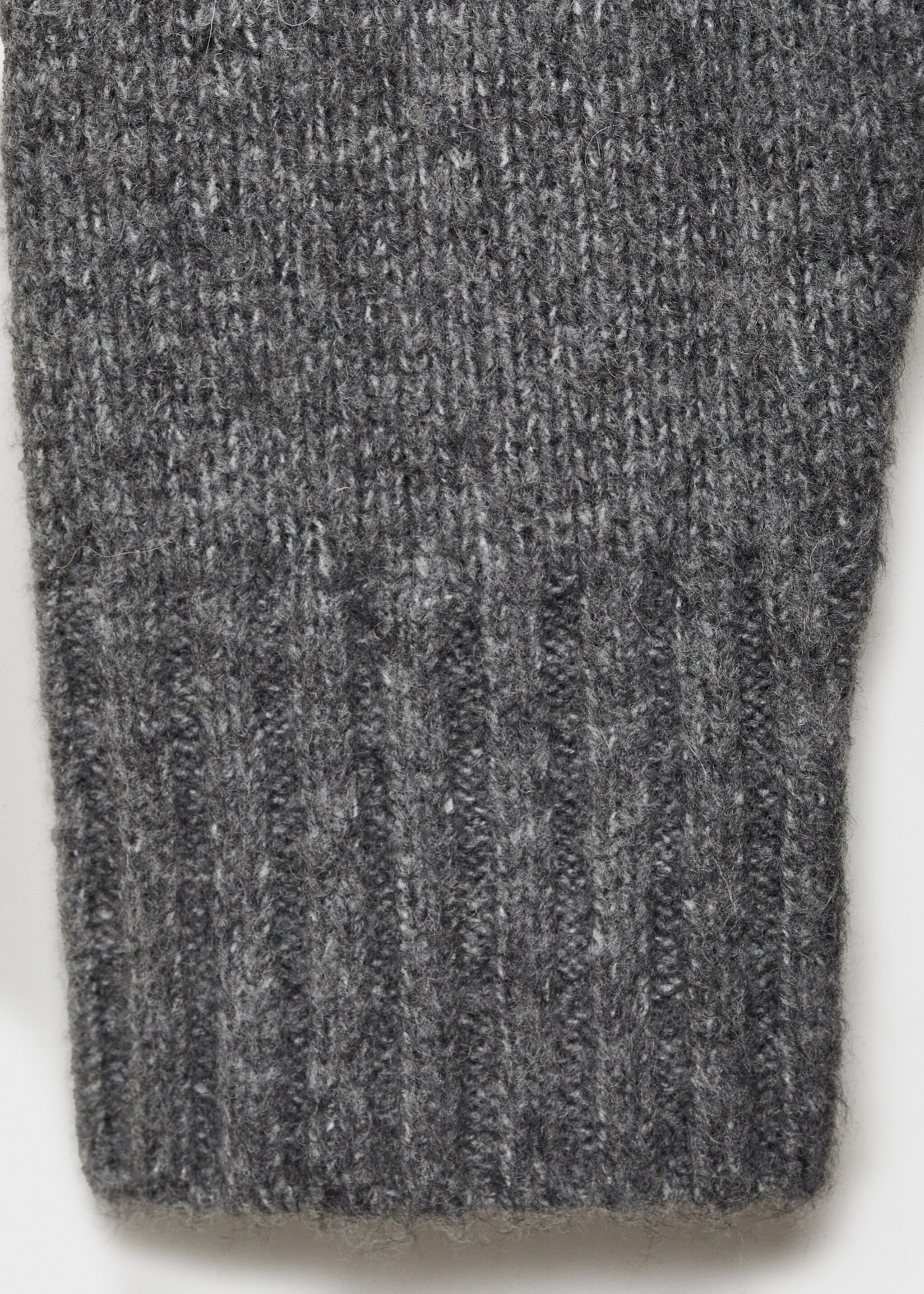 Vestit punt llarg - Detall de l'article 0, Gris. Ref: 77088276-00.