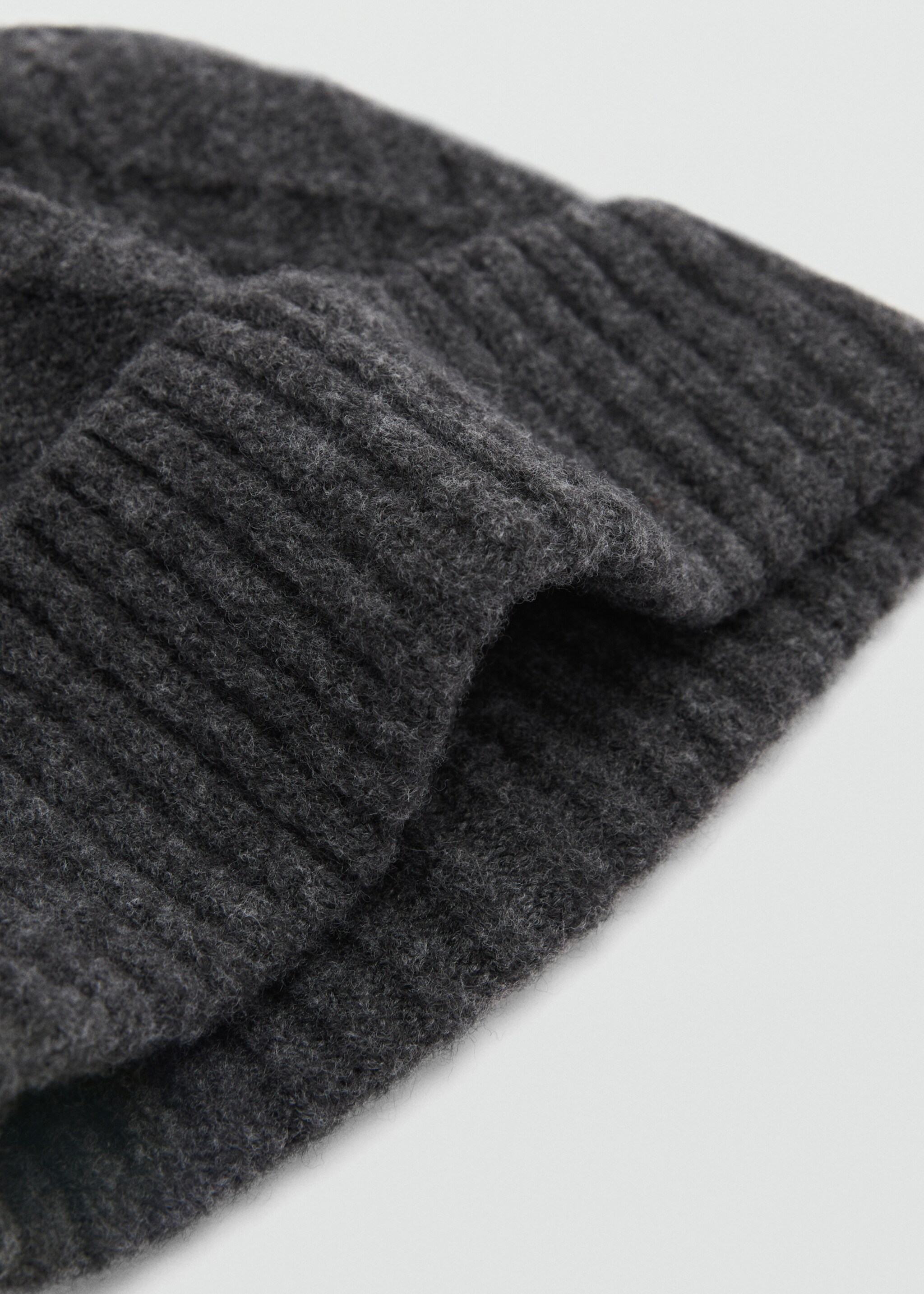 Knit beanie - Medium plane