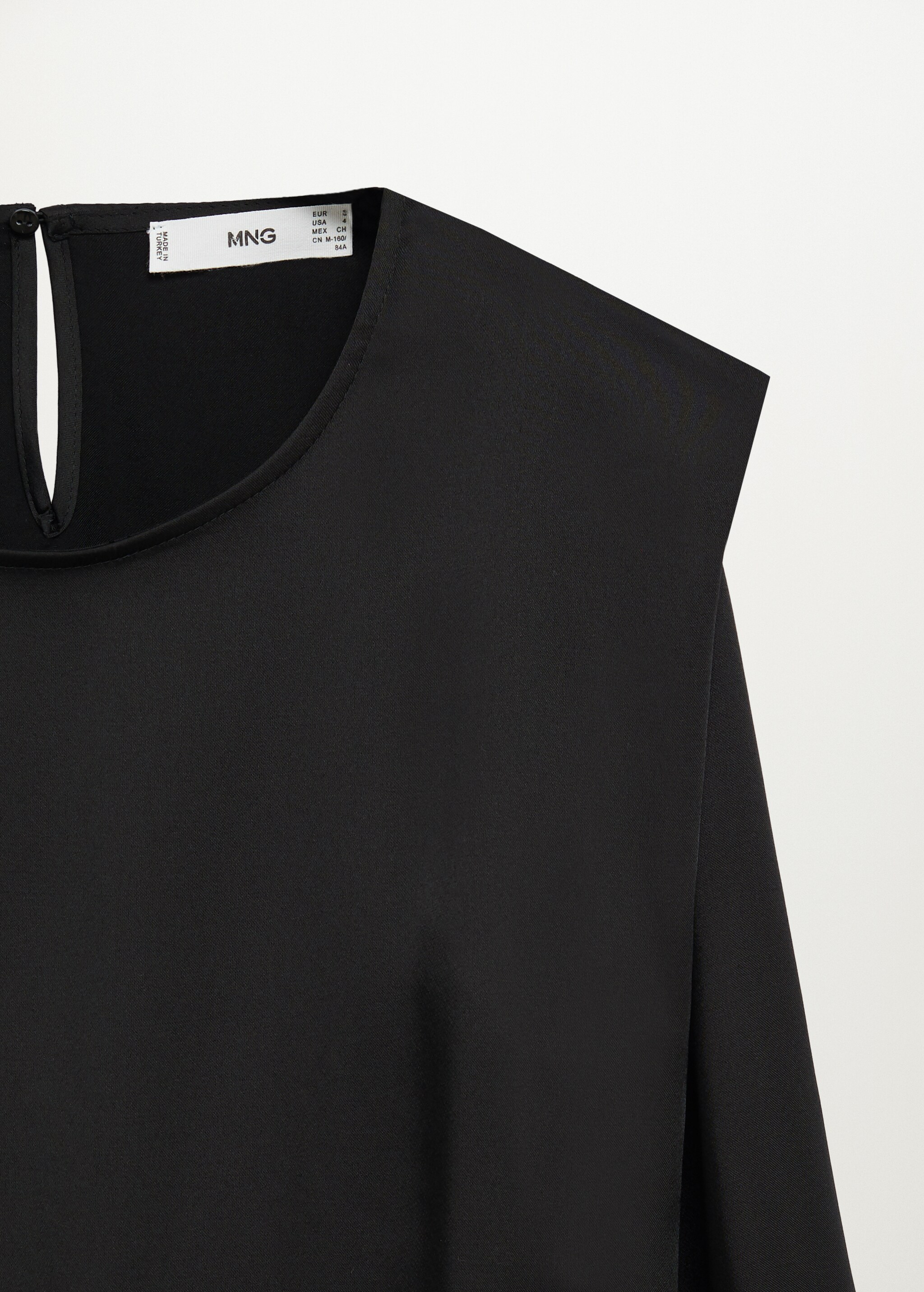 Blouse satinée épaulettes - Détail de l'article 8