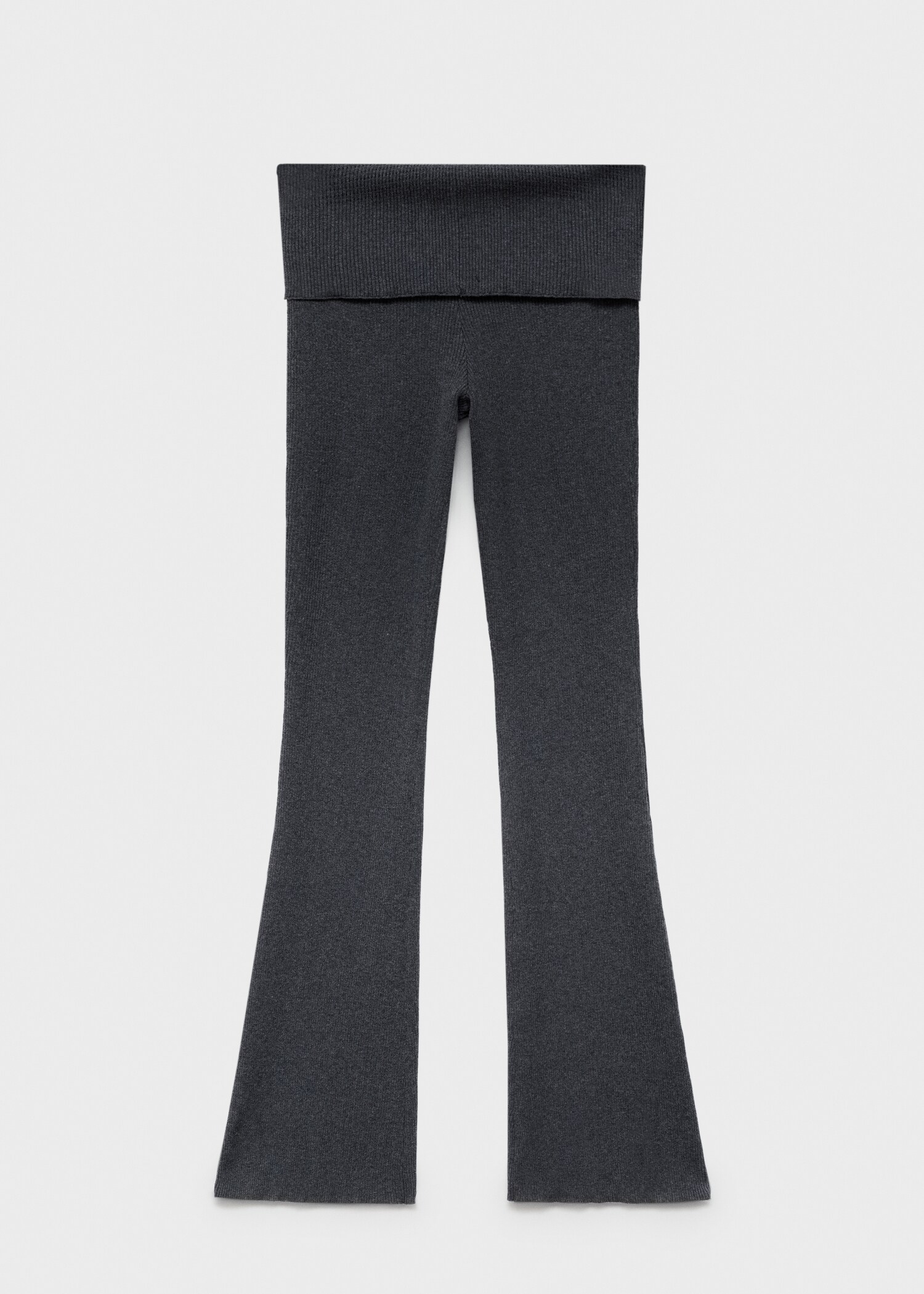 Trousers with knitted waistband - Article without model