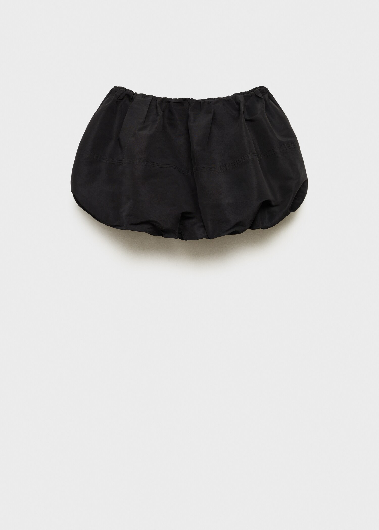 Low-rise balloon mini-skirt - Article without model