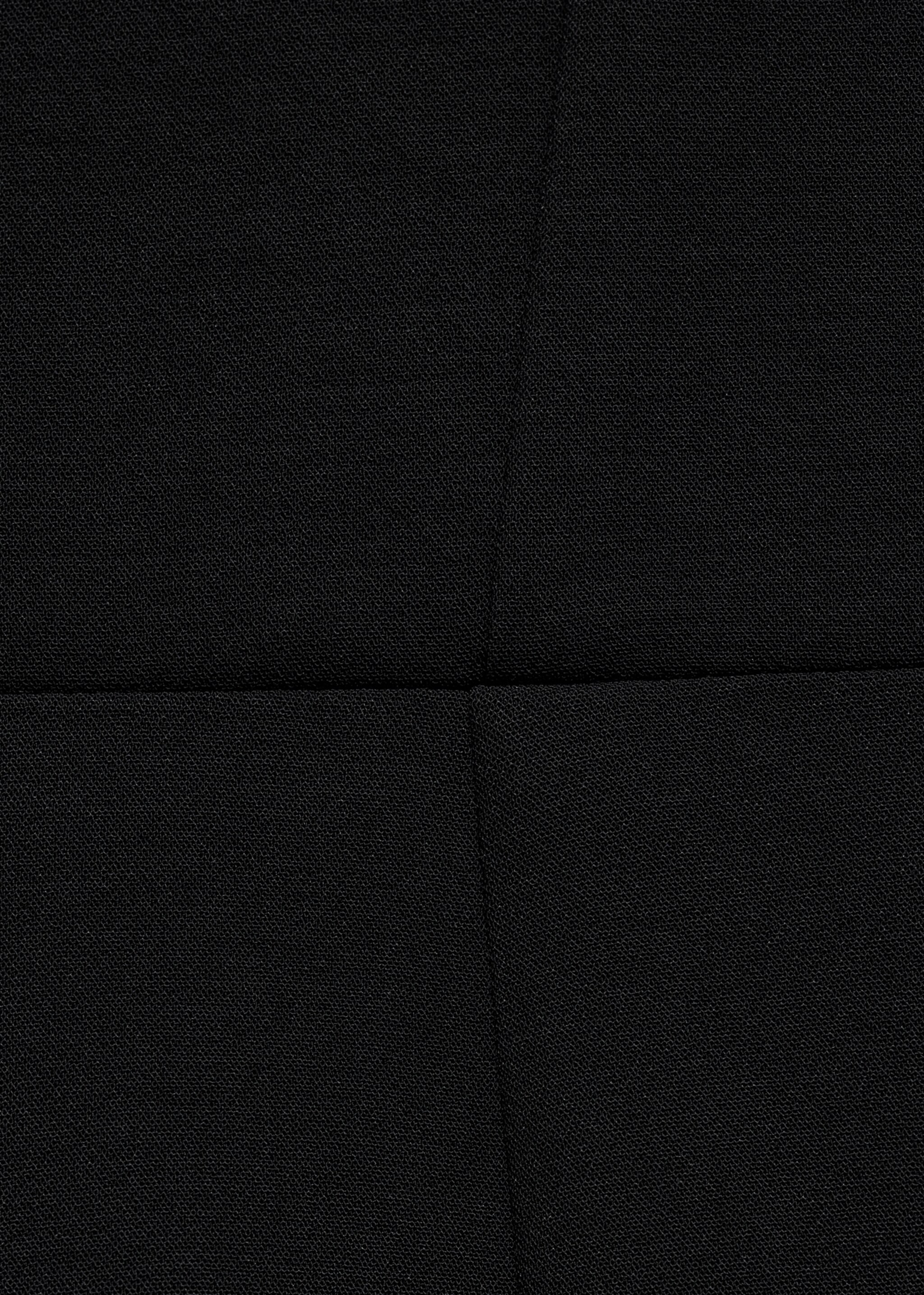 Jumpsuit with metallic detail opening - Details of the article 0, Black. Ref: 77089062-00.