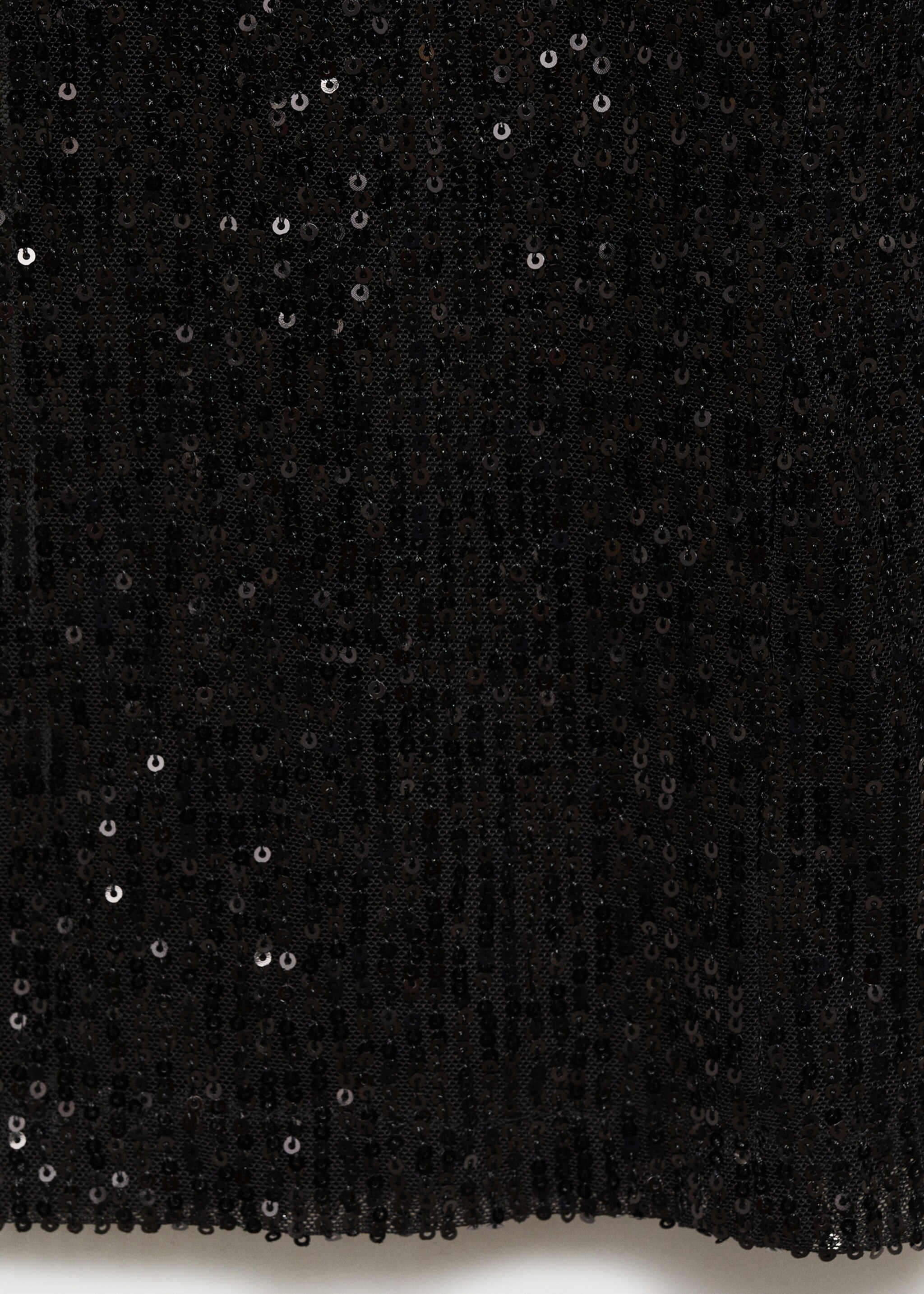 Sequined trousers - Details of the article 0, Black. Ref: 77089067-00.