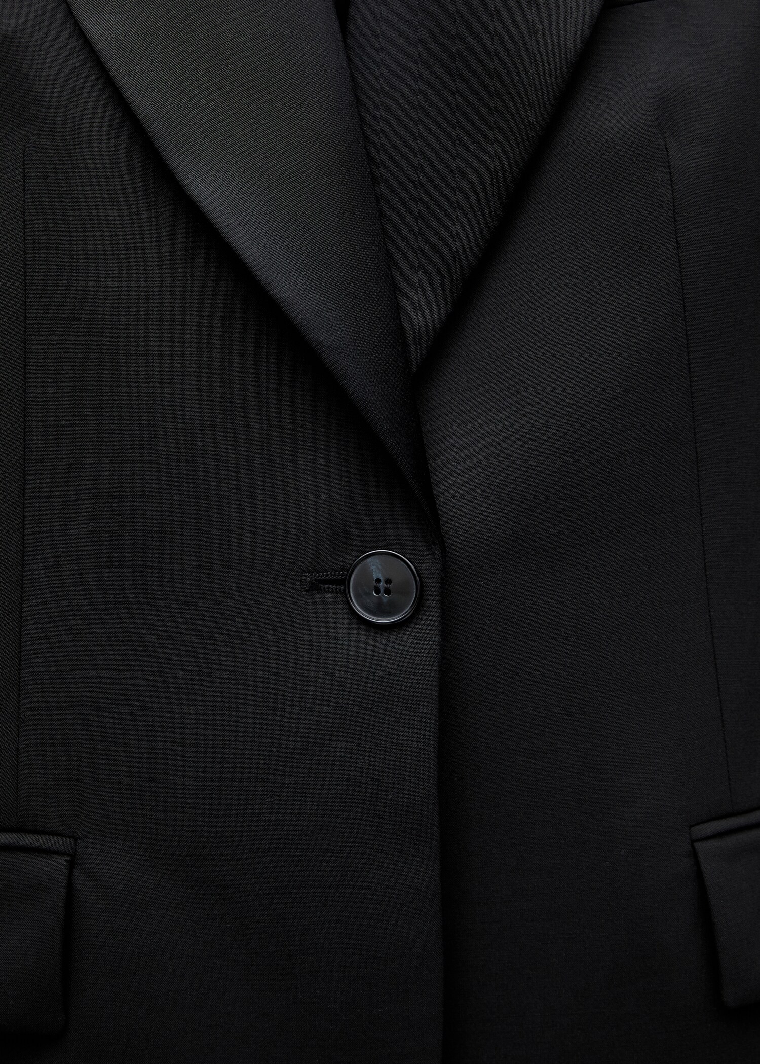 Wool jacket with satin lapels - Details of the article 0