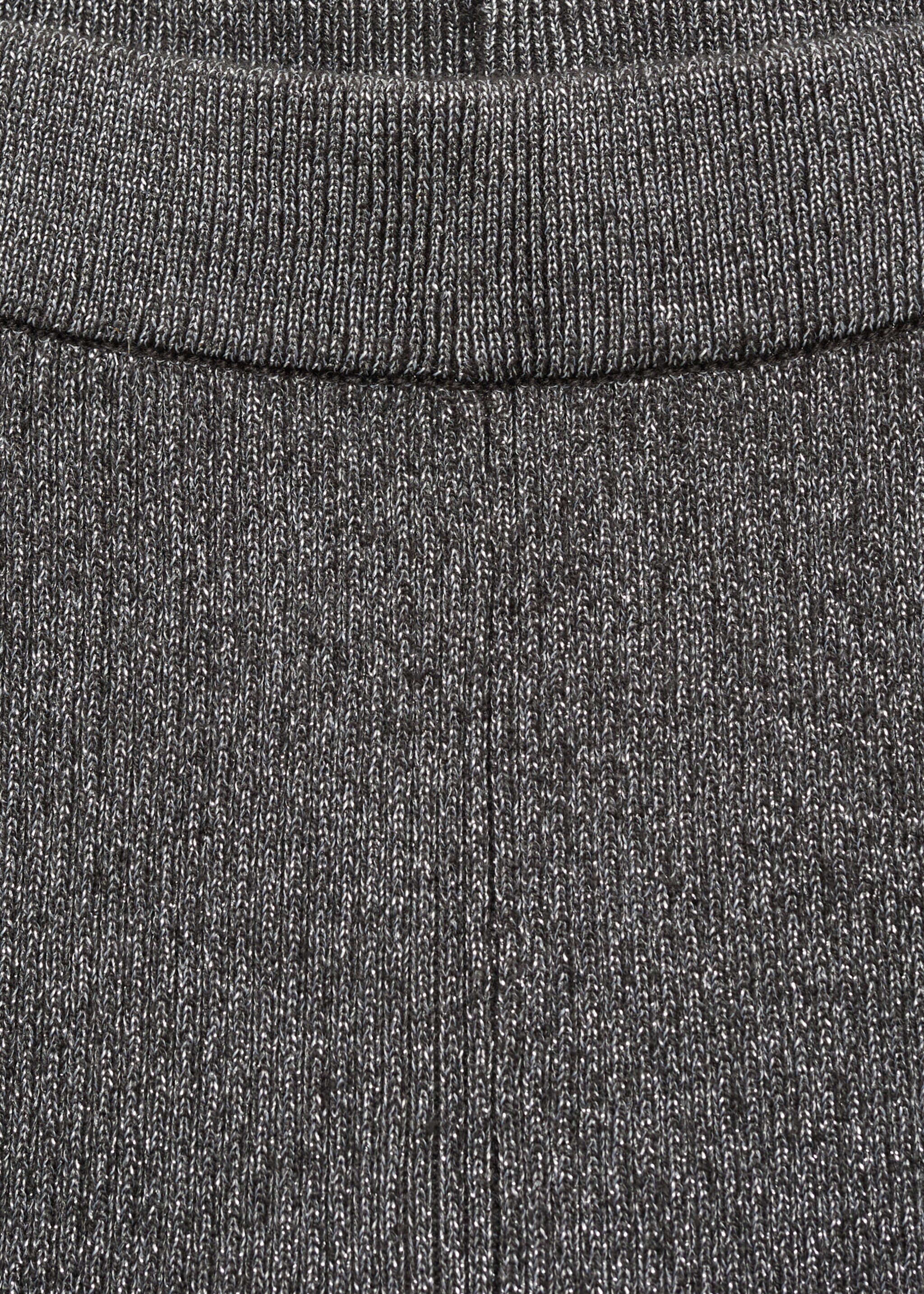 Pantalons flare lúrex - Detall de l'article 8, Negre. Ref: 77089229-00.