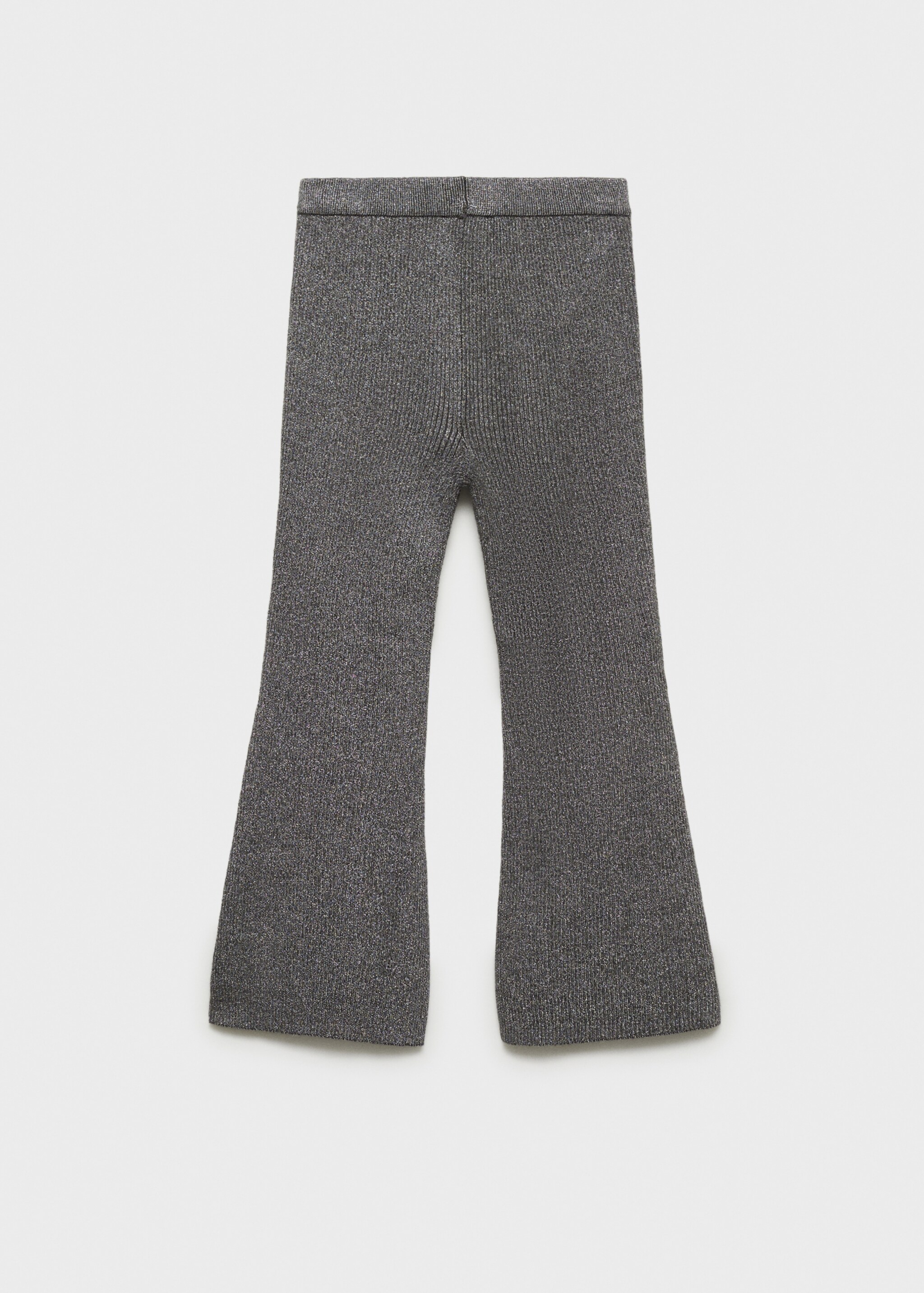 Pantalons flare lúrex - Revers de l'article, Negre. Ref: 77089229-00.