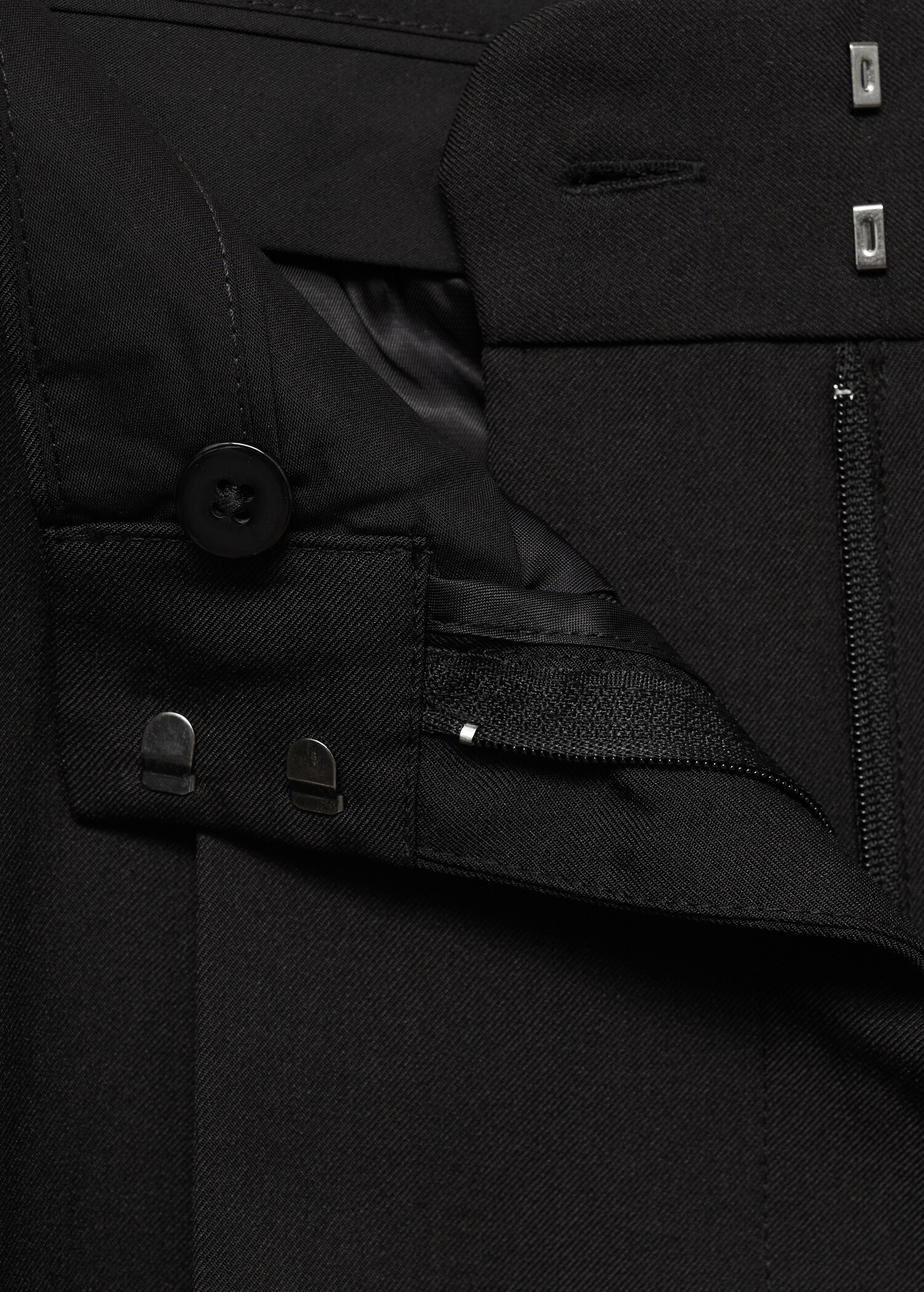 Pantalon de tailleur droit - Détail de l'article 0