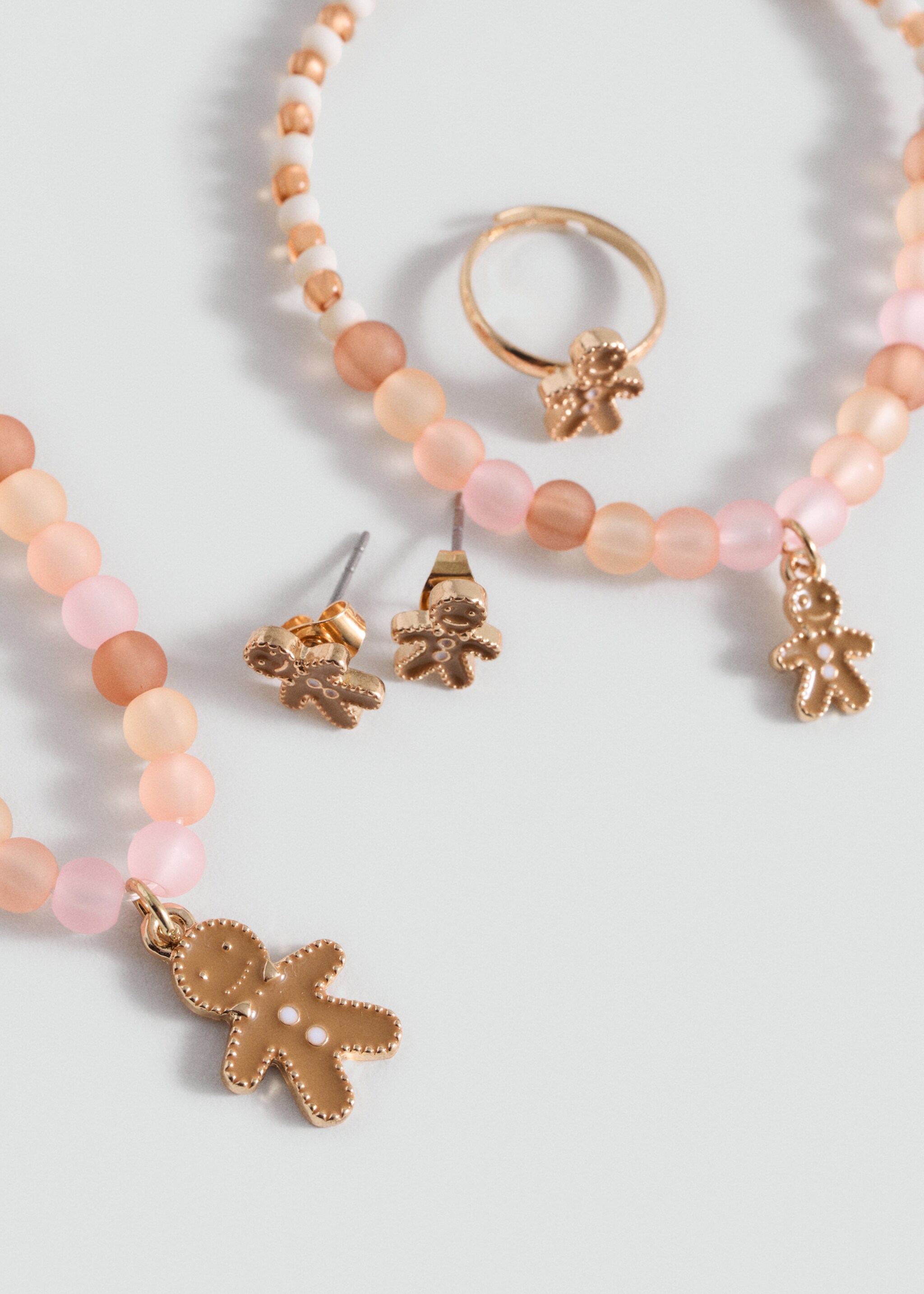 Pack accesorios navidad - Plano medio, Rosa palo. Ref: 77089240-00.