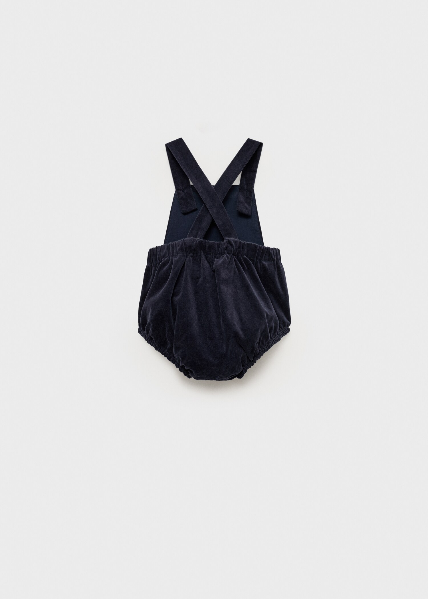 Velvet romper - Reverse of the article