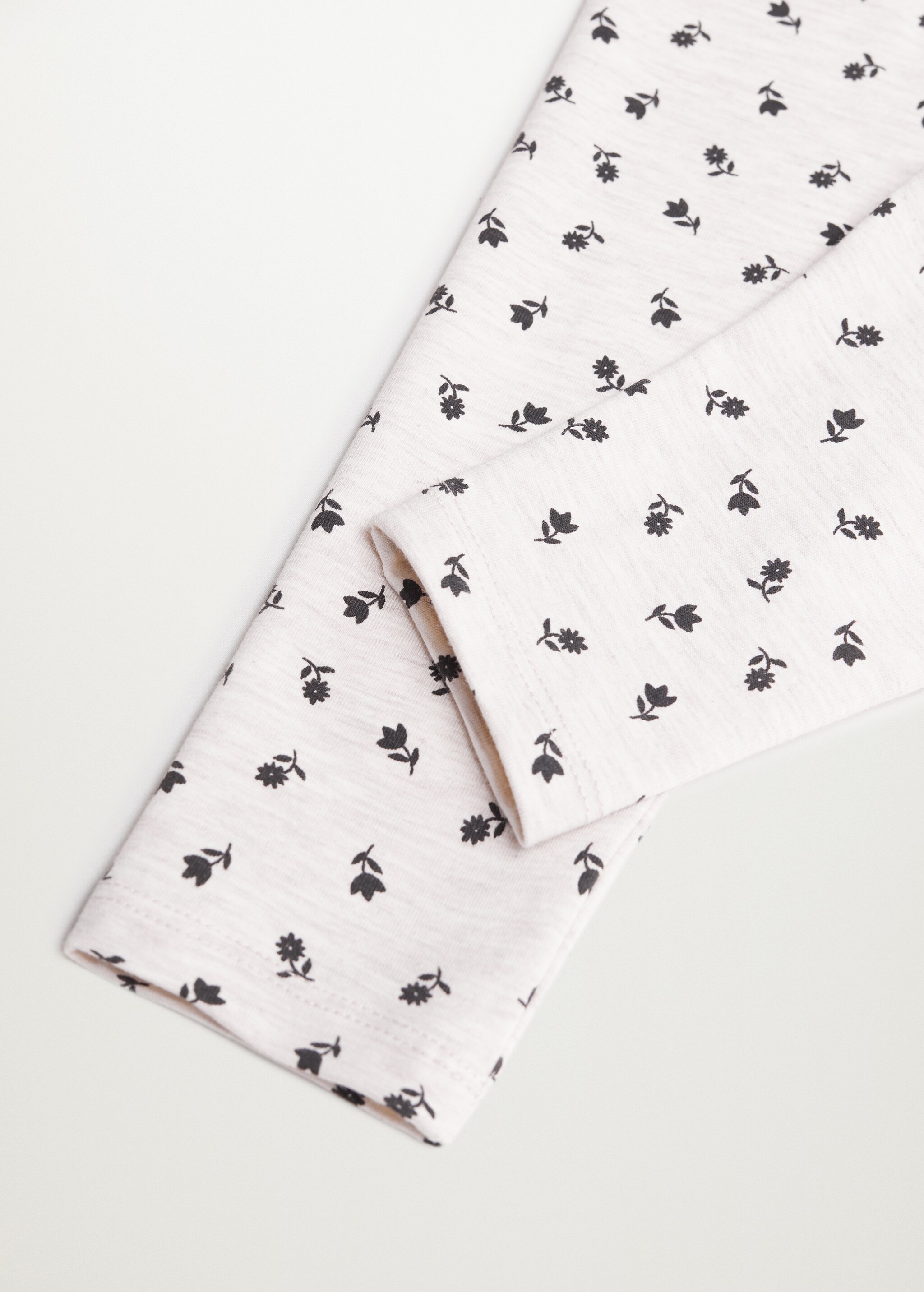 Printed cotton leggings - Details of the article 8