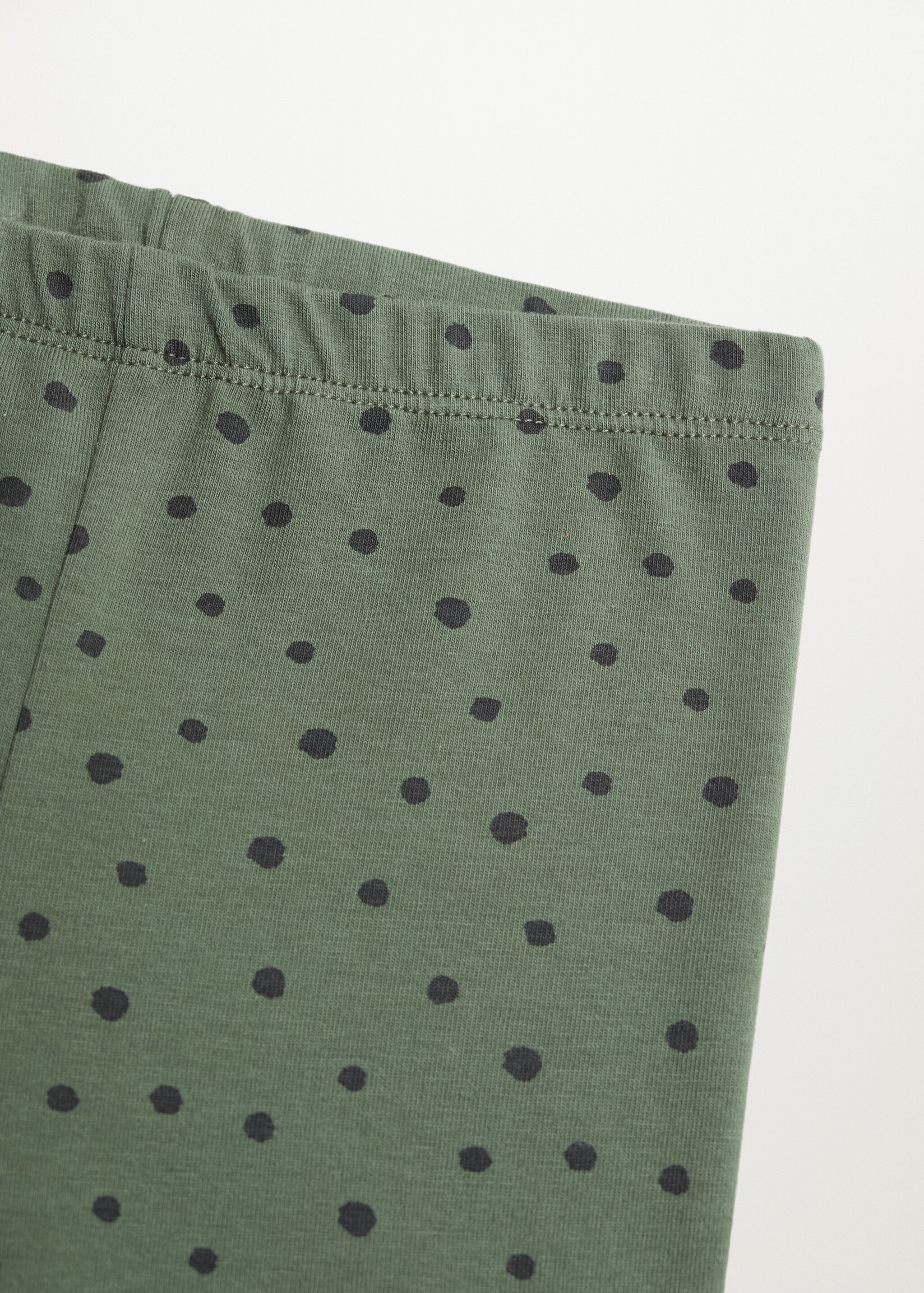 Printed cotton leggings - Details of the article 7