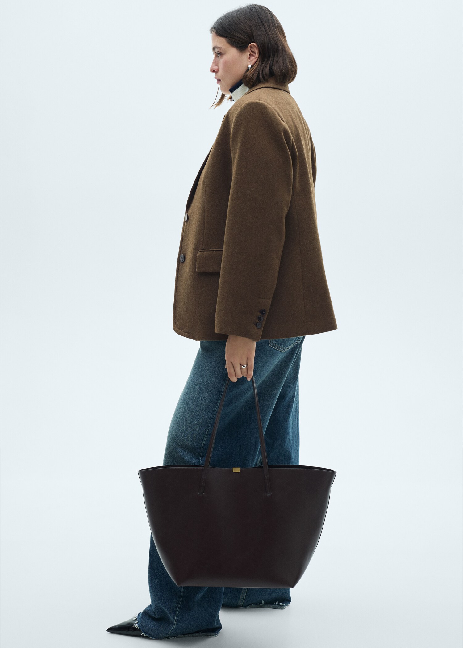 Blazer lana bolsillos - Detalle del artículo 5