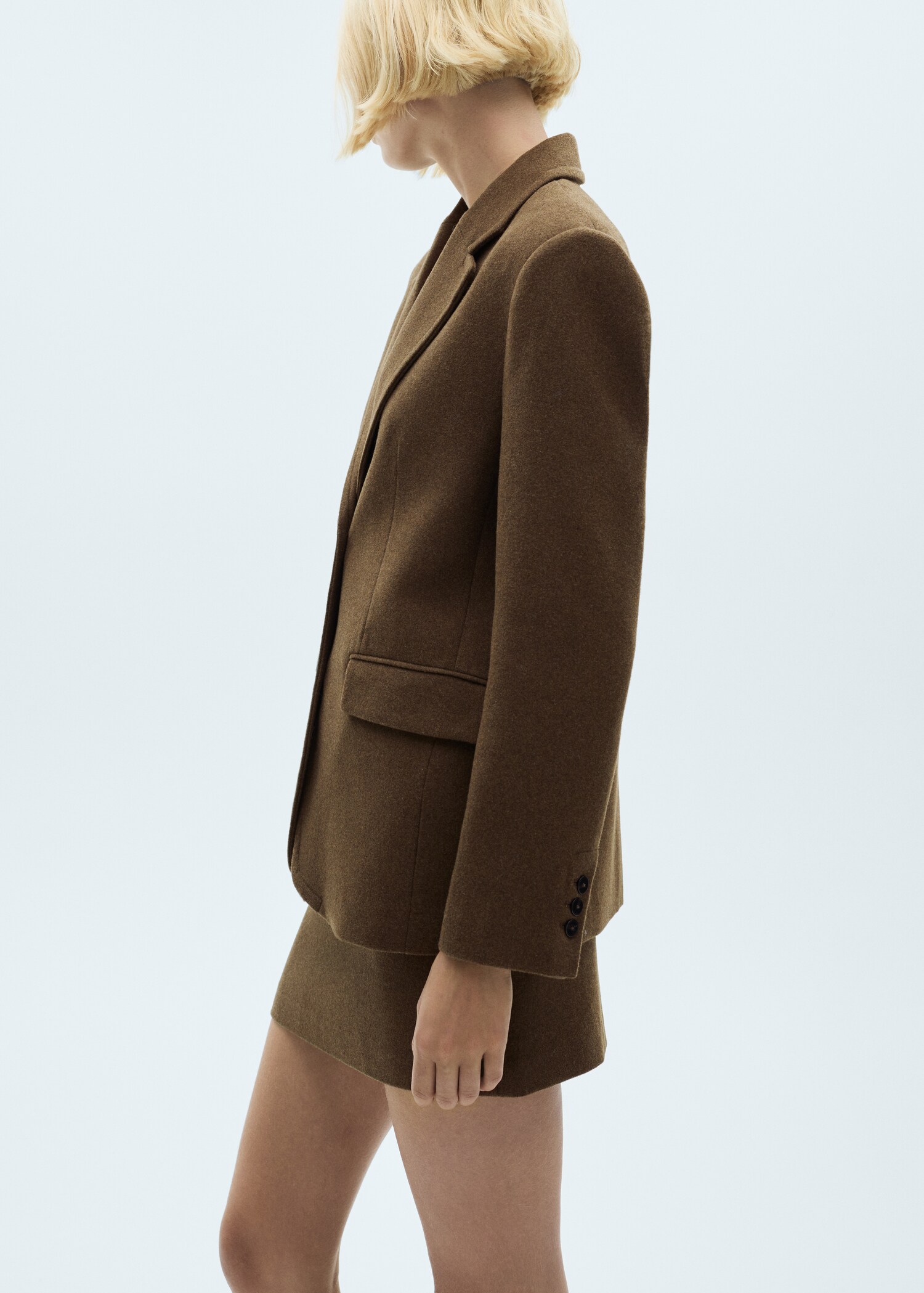 Blazer lana bolsillos - Detalle del artículo 6