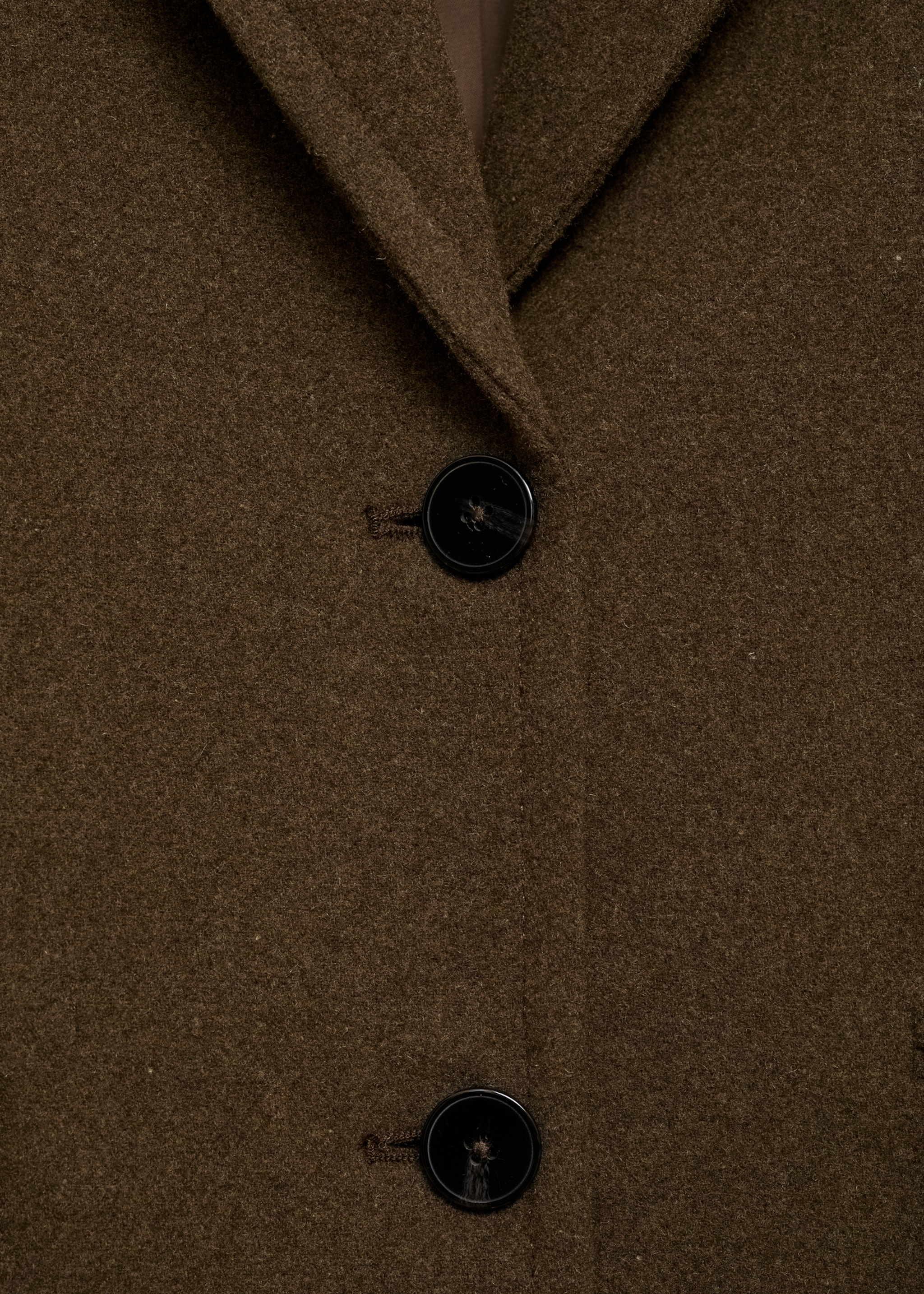 Blazer lana bolsillos - Detalle del artículo 8, Khaki. Ref: 77089406-00.