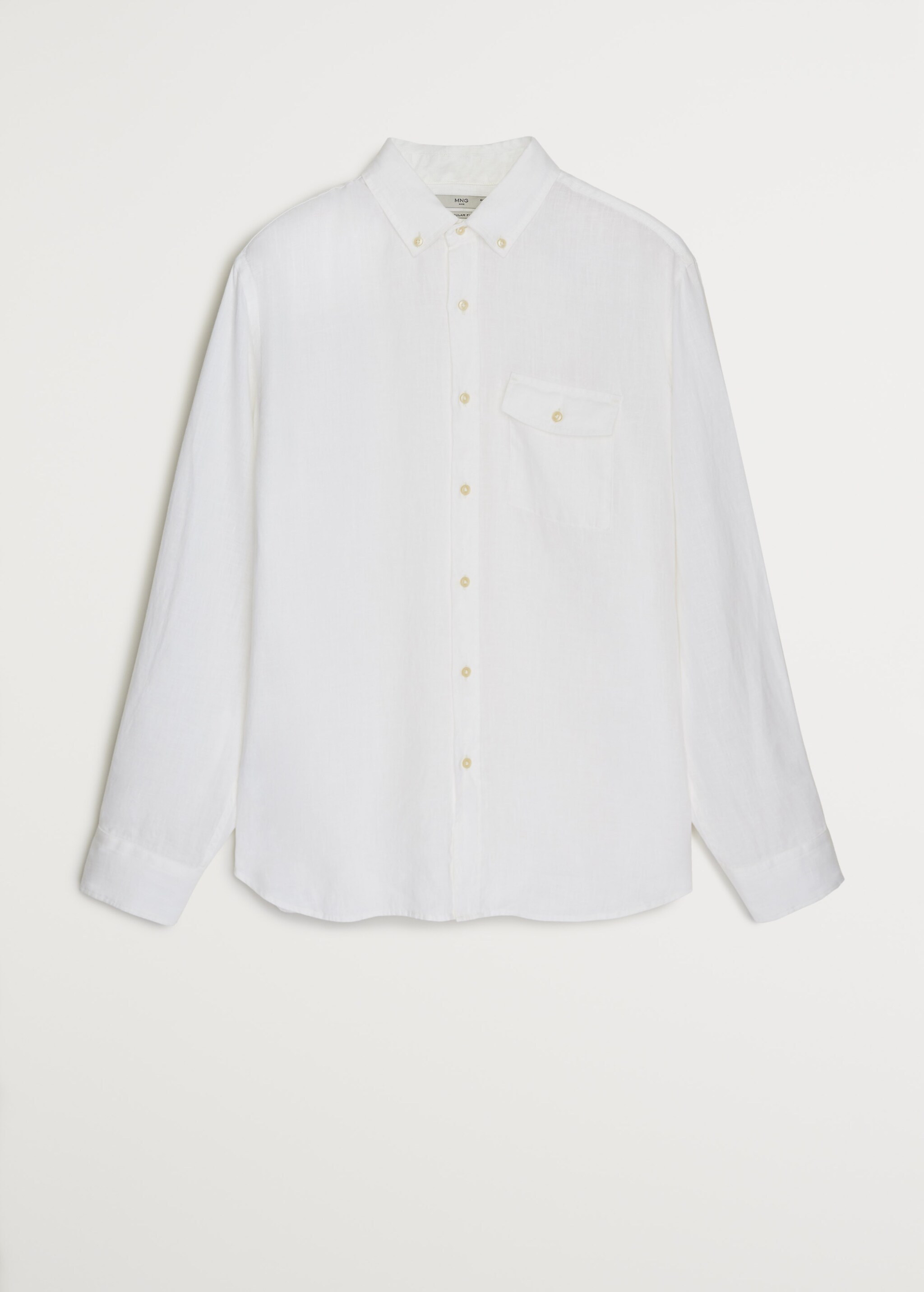 Camisa regular fit 100% lino - Artículo sin modelo