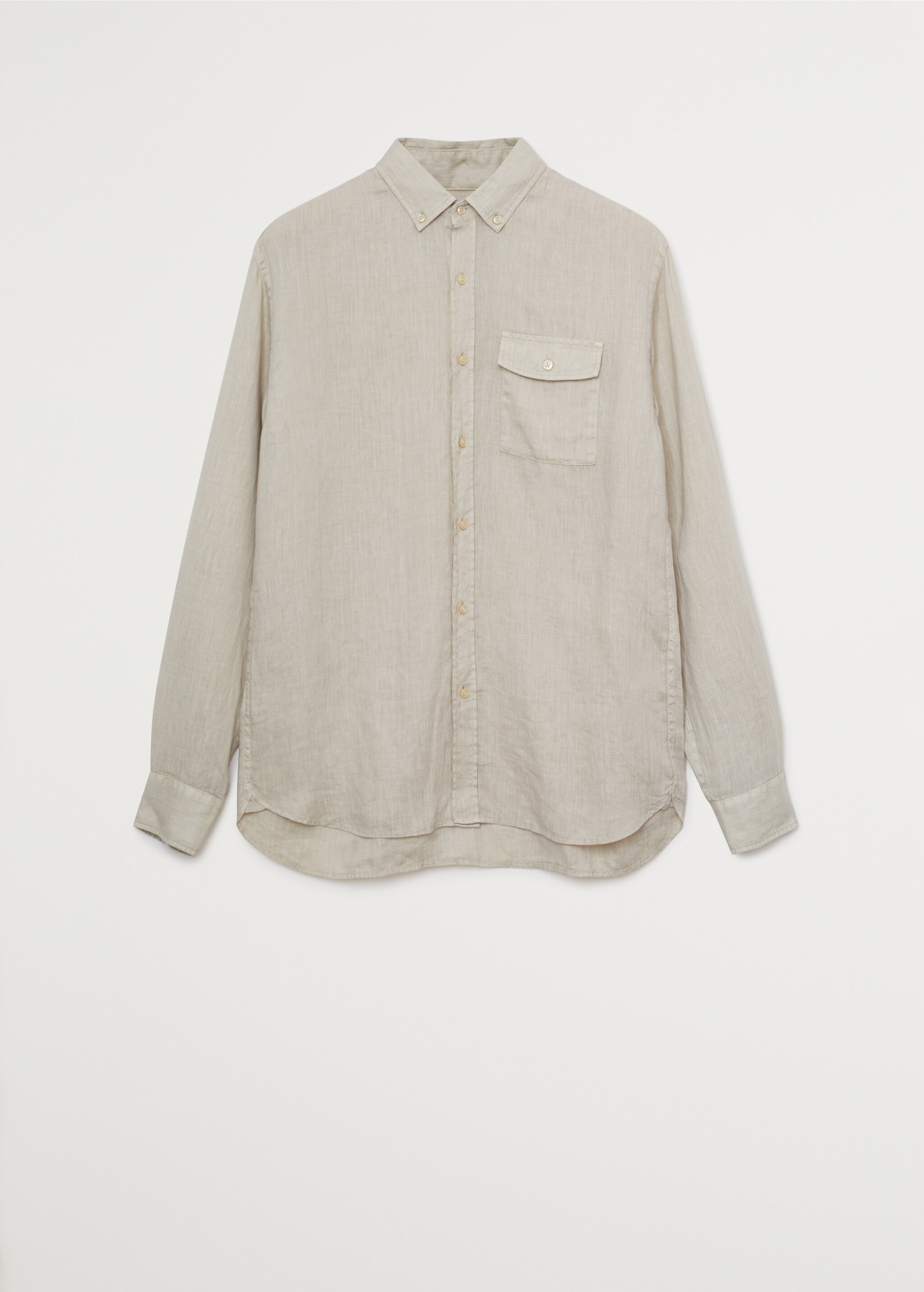 Camisa regular fit 100% lino - Artículo sin modelo