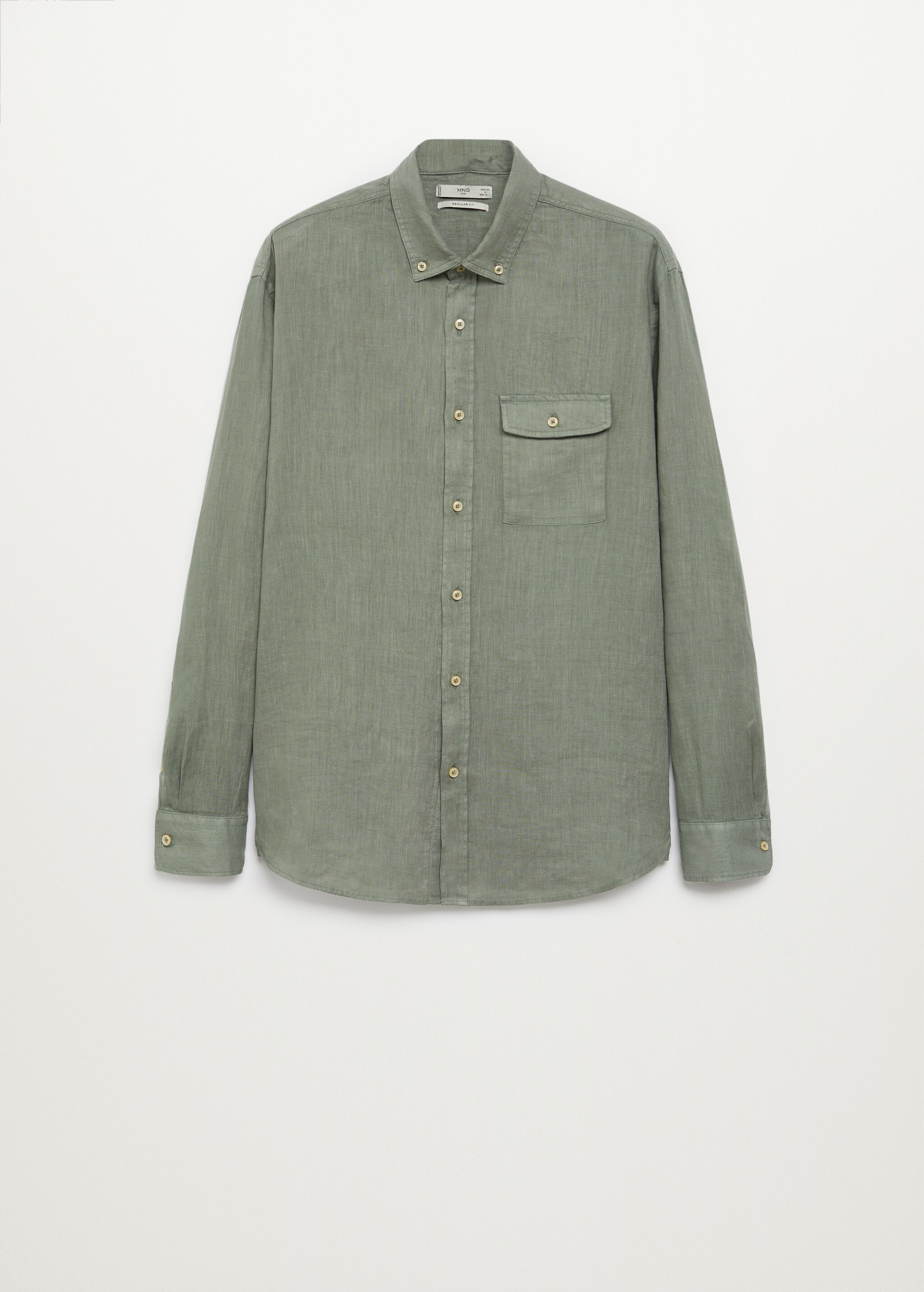 Camisa regular fit 100% lino - Artículo sin modelo