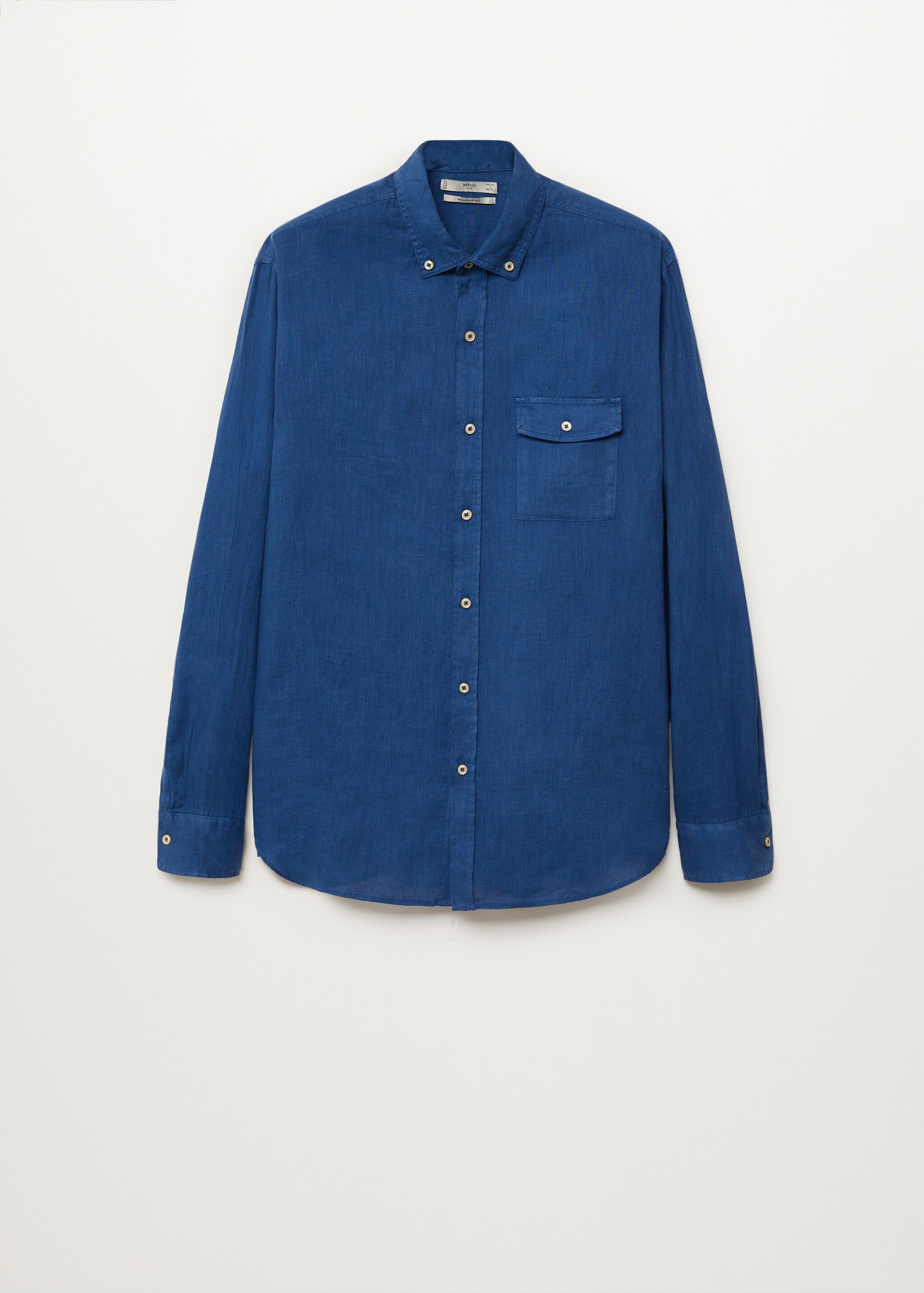 Camisa regular fit 100% lino - Artículo sin modelo