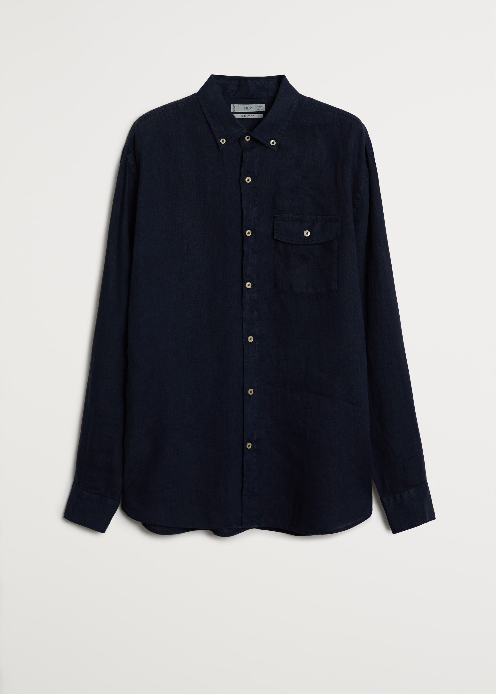Camisa regular fit 100% lino - Artículo sin modelo