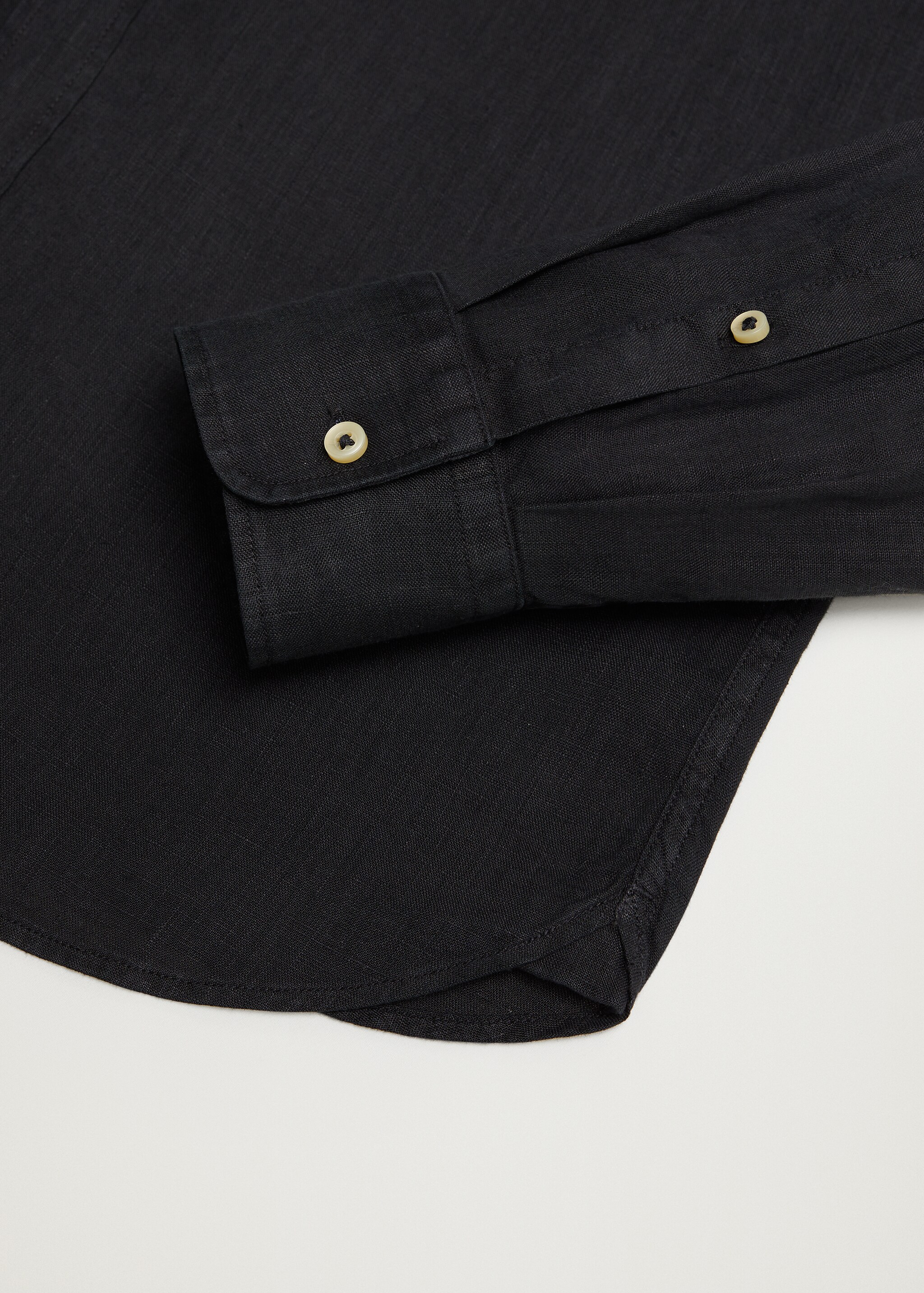 Camisa regular fit 100% lino - Detalle del artículo 7