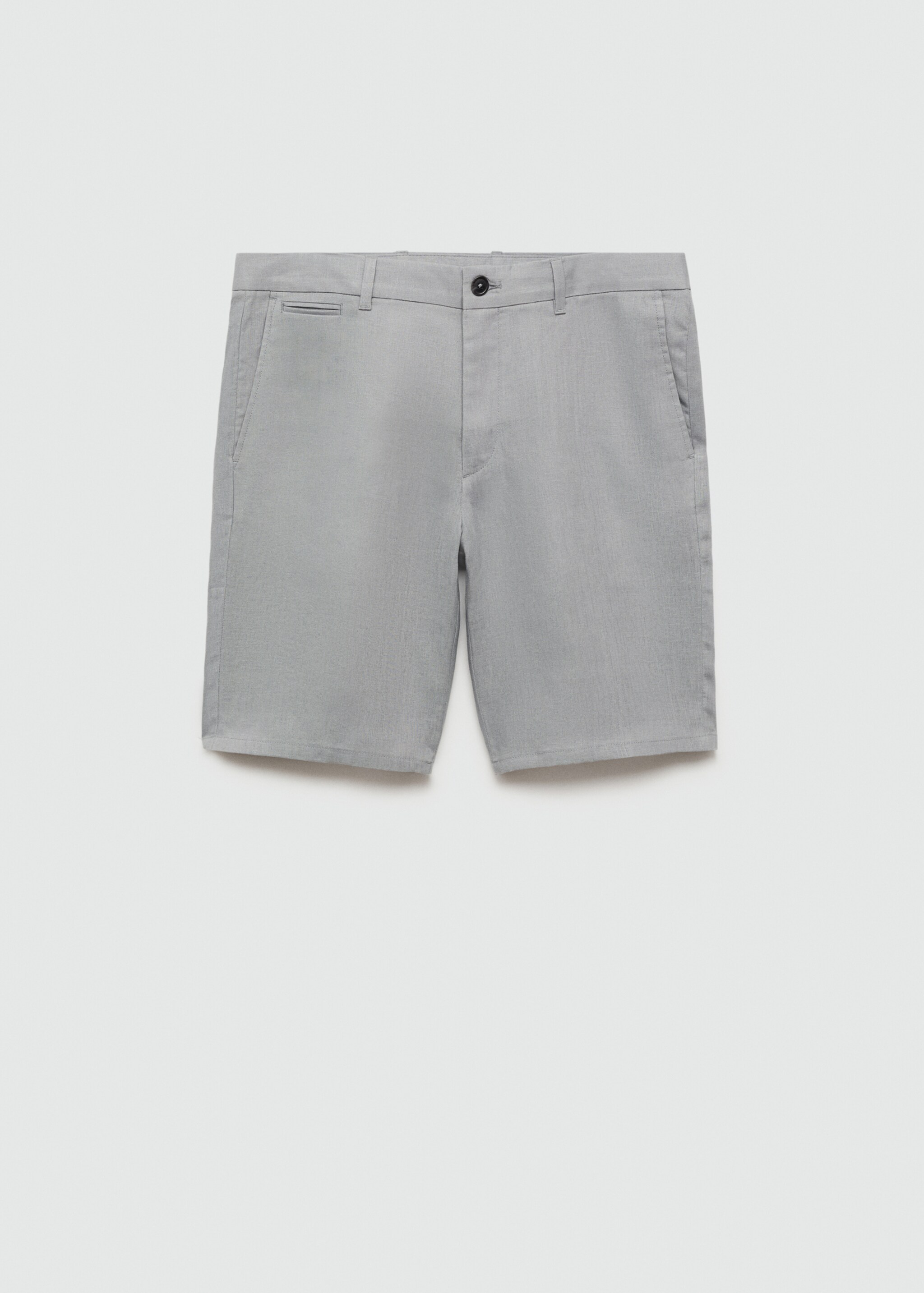 Slim-Fit-Bermudashorts aus 100 % Leinen - Artikel ohne Model