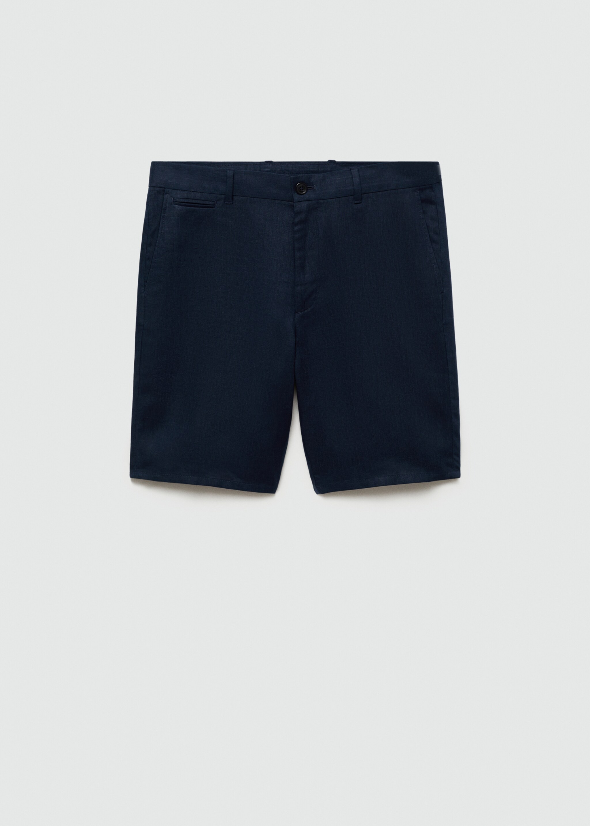 Slim-Fit-Bermudashorts aus 100 % Leinen - Artikel ohne Model