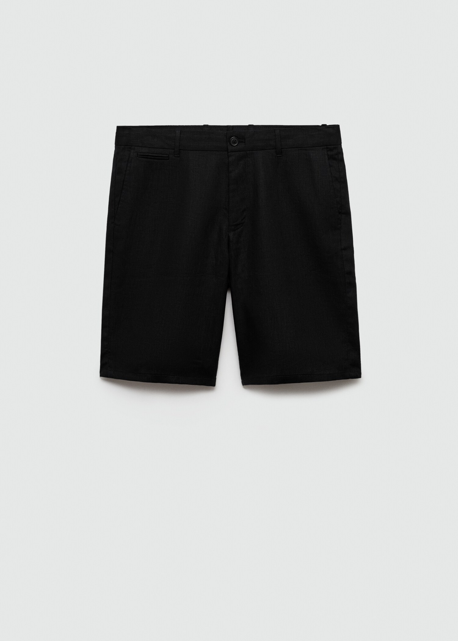 Slim-Fit-Bermudashorts aus 100 % Leinen - Artikel ohne Model