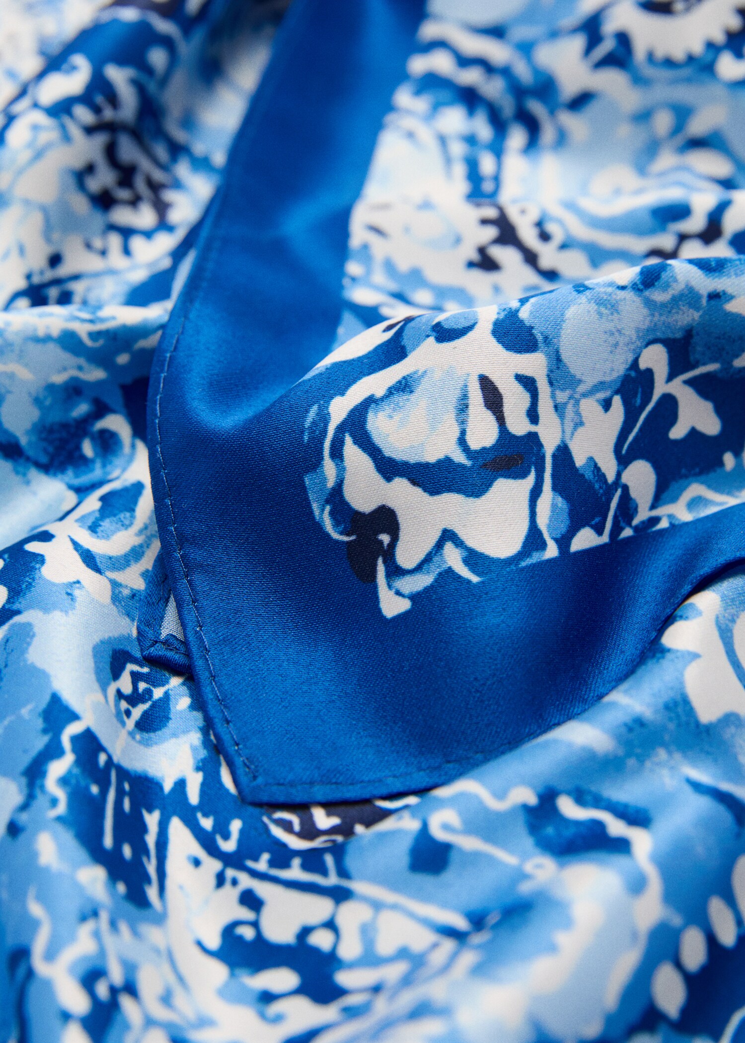 Paisley print scarf - Medium plane