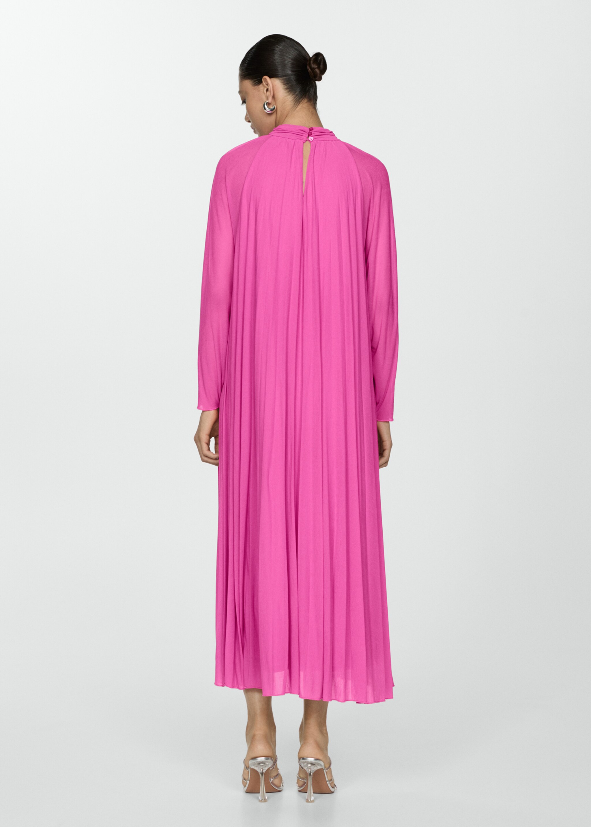 Robe longue plissée - Verso de l’article