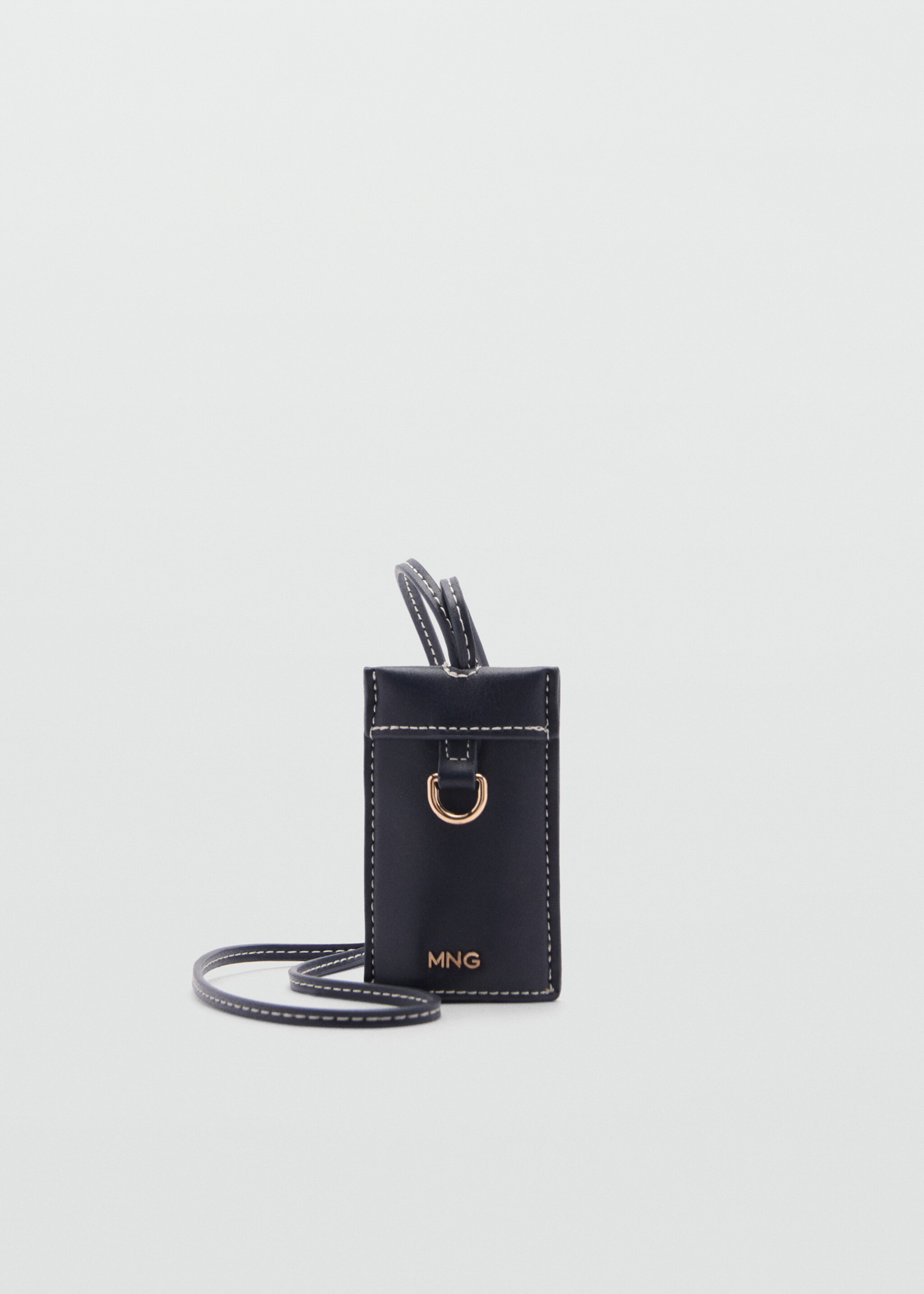 Key ring with decorative stitching - Article without model