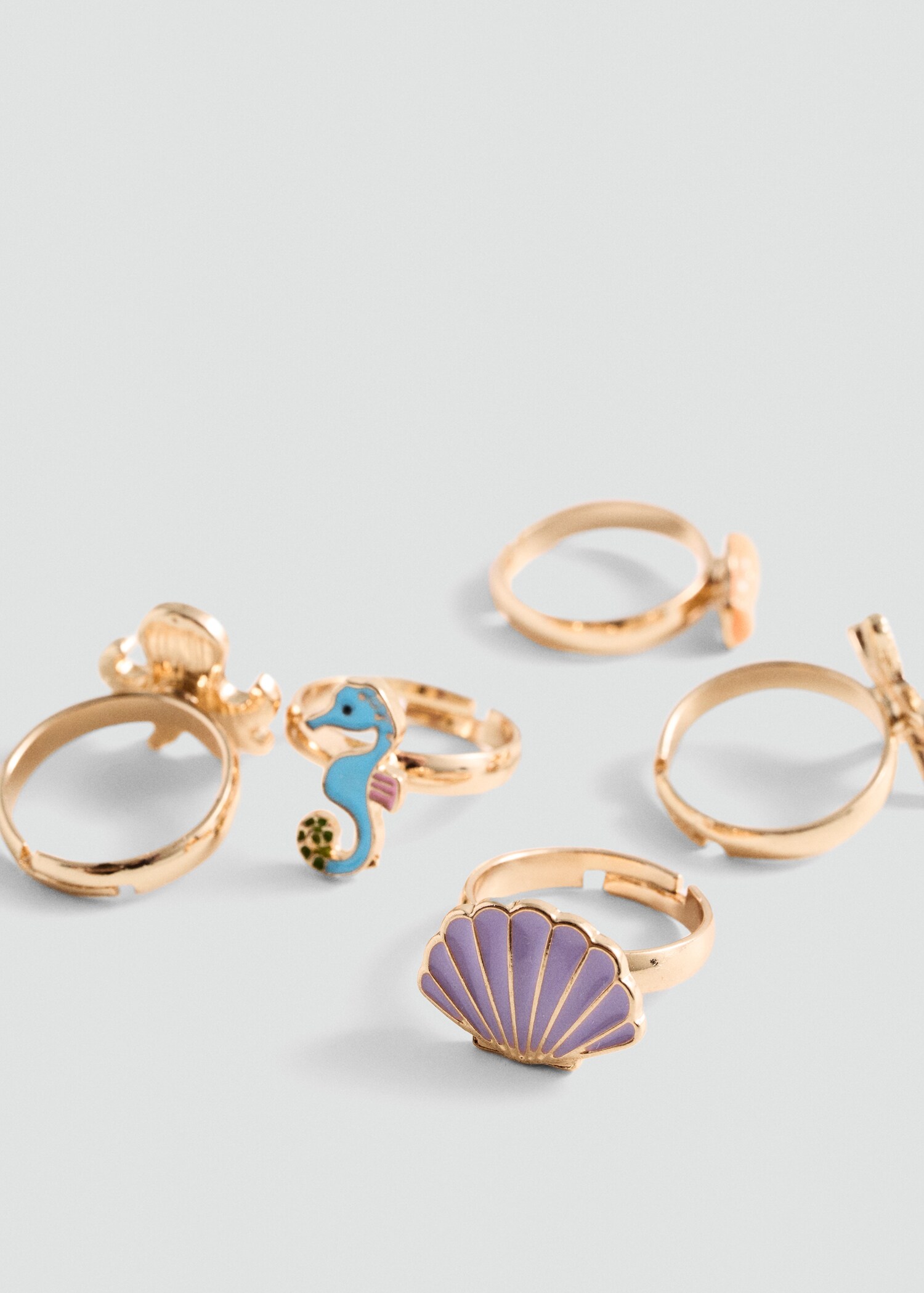 Pack of 5 combined rings - Details of the article 1