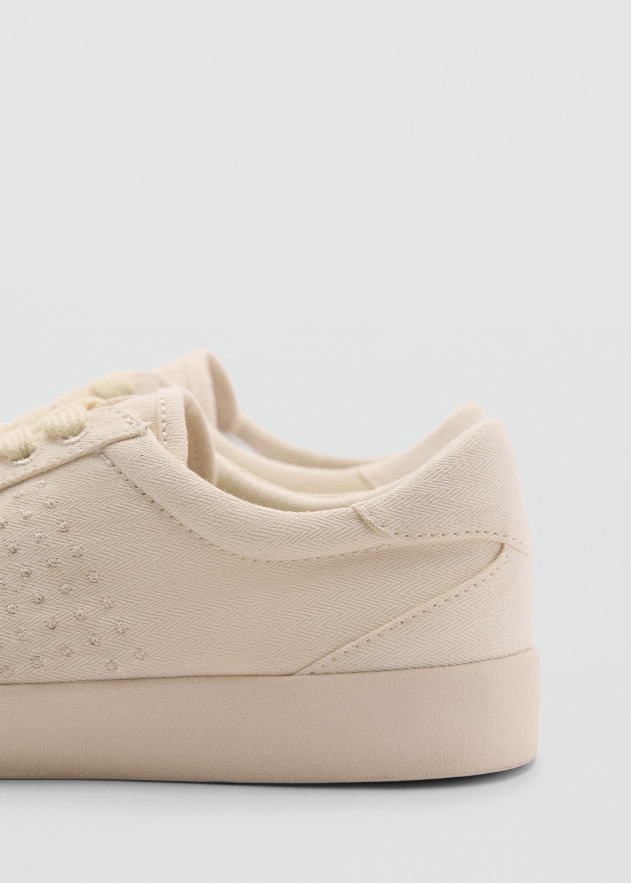 Geschnürte Sneakers - Detail des Artikels 1, Beige. Ref: 77090332-00.