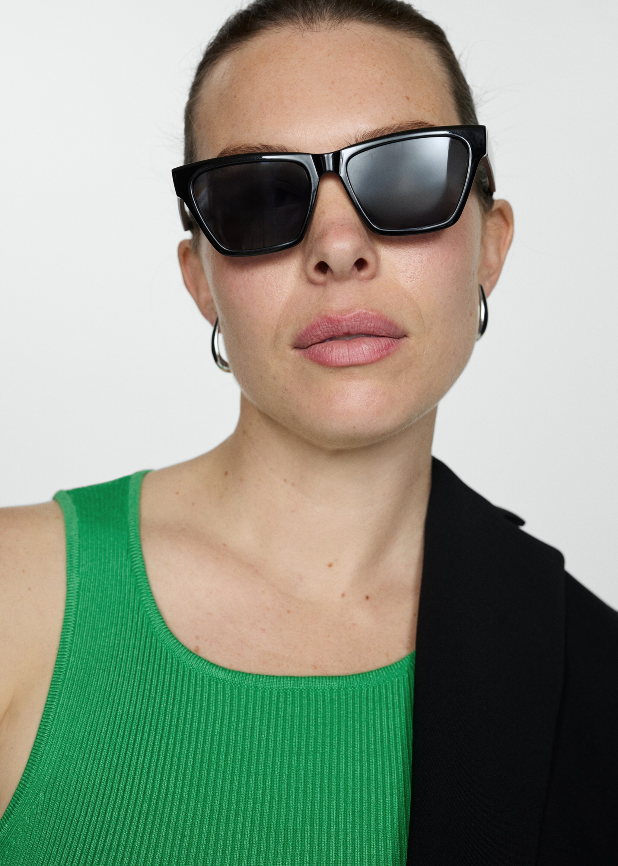 Ribbed knit top - Details of the article 4