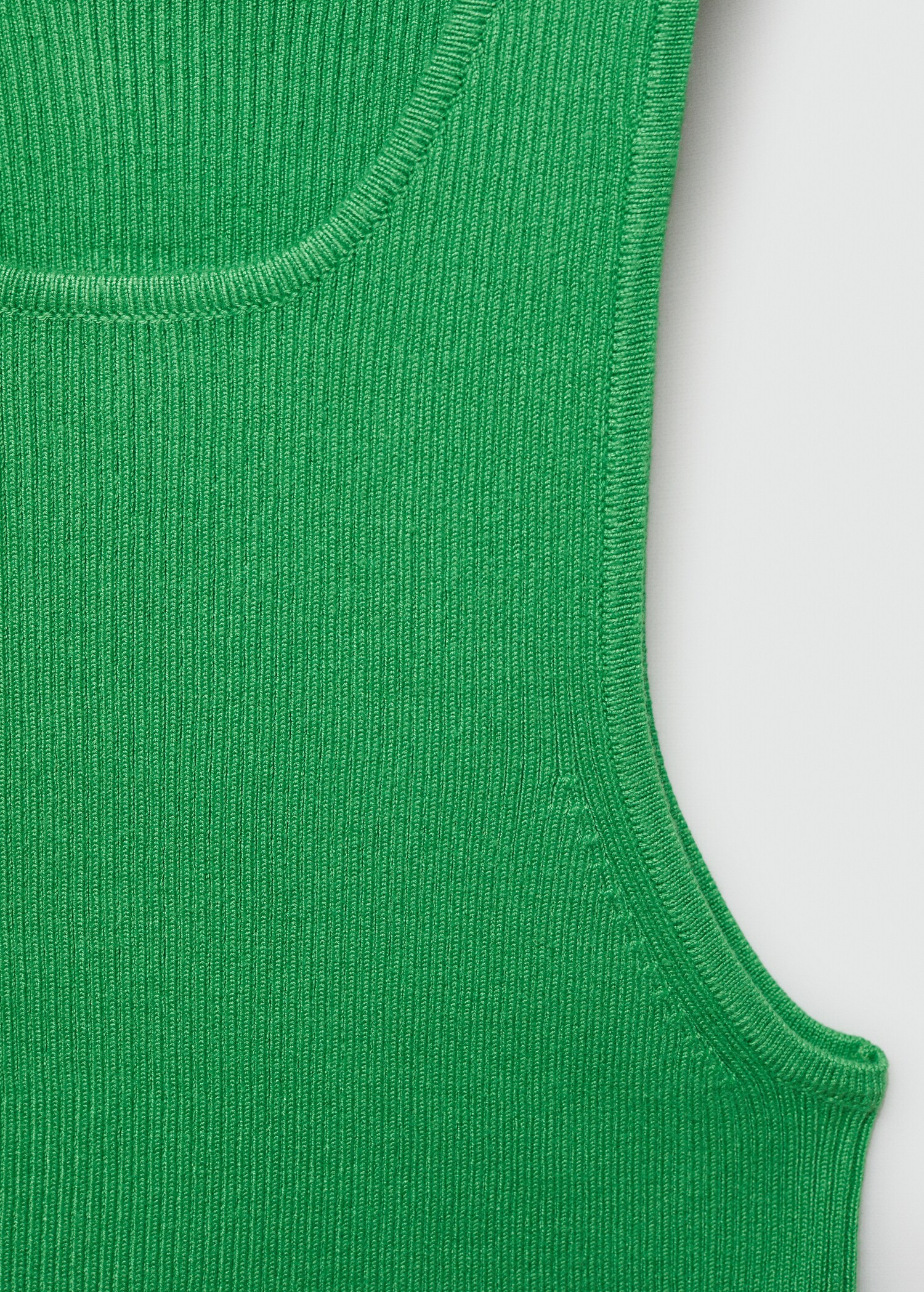 Ribbed knit top - Details of the article 8