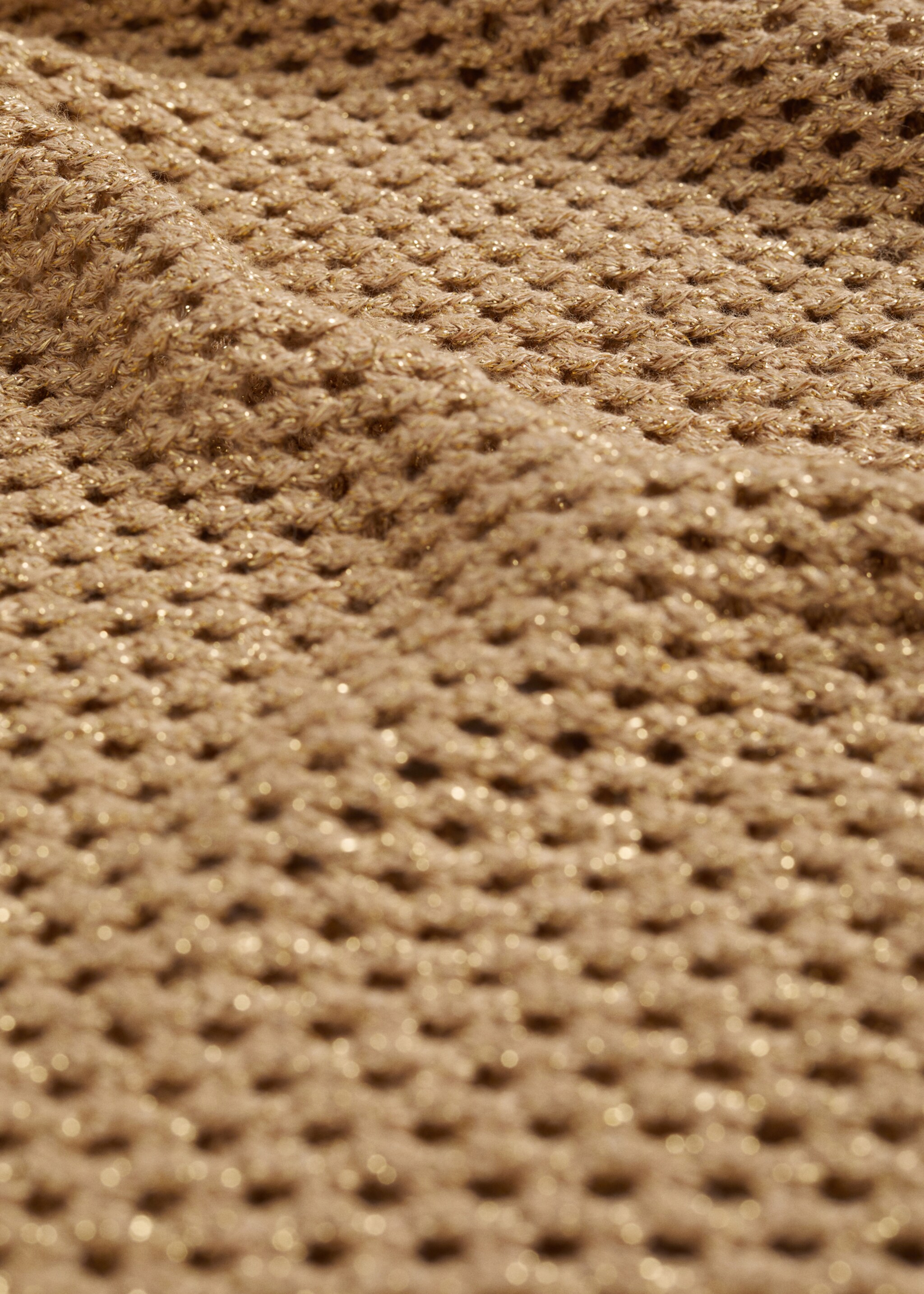 Lurexpullover mit Lochmuster - Detail des Artikels 8