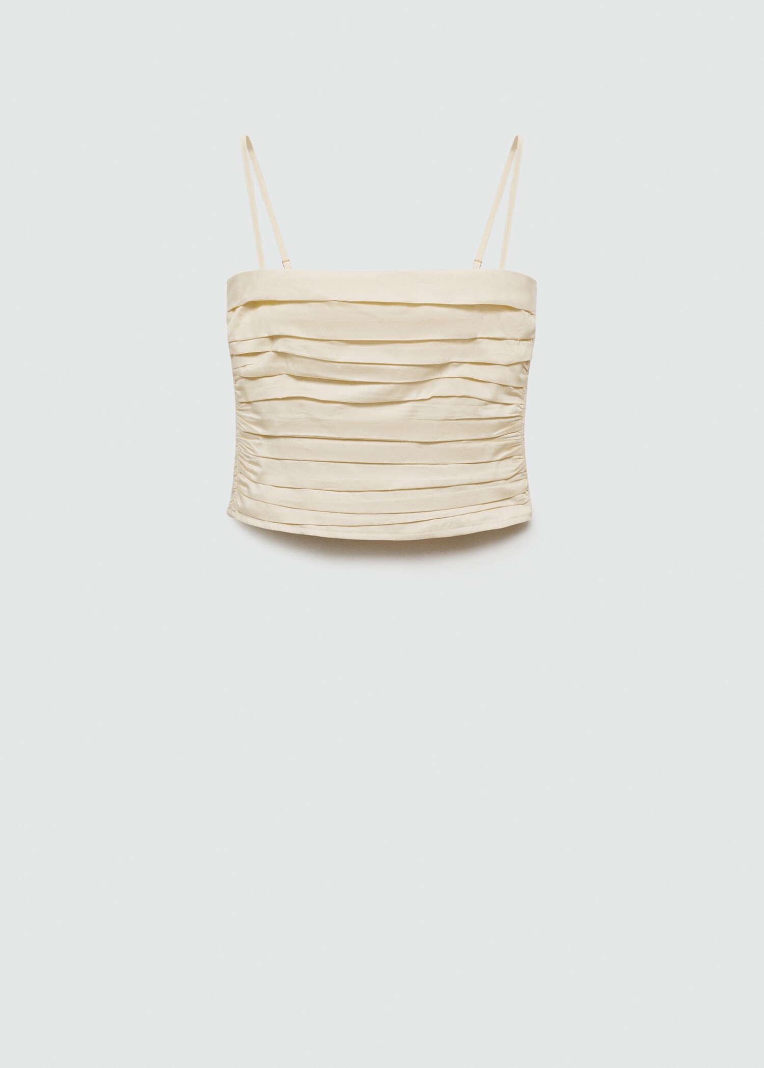 Draped bandeau top - Article without model