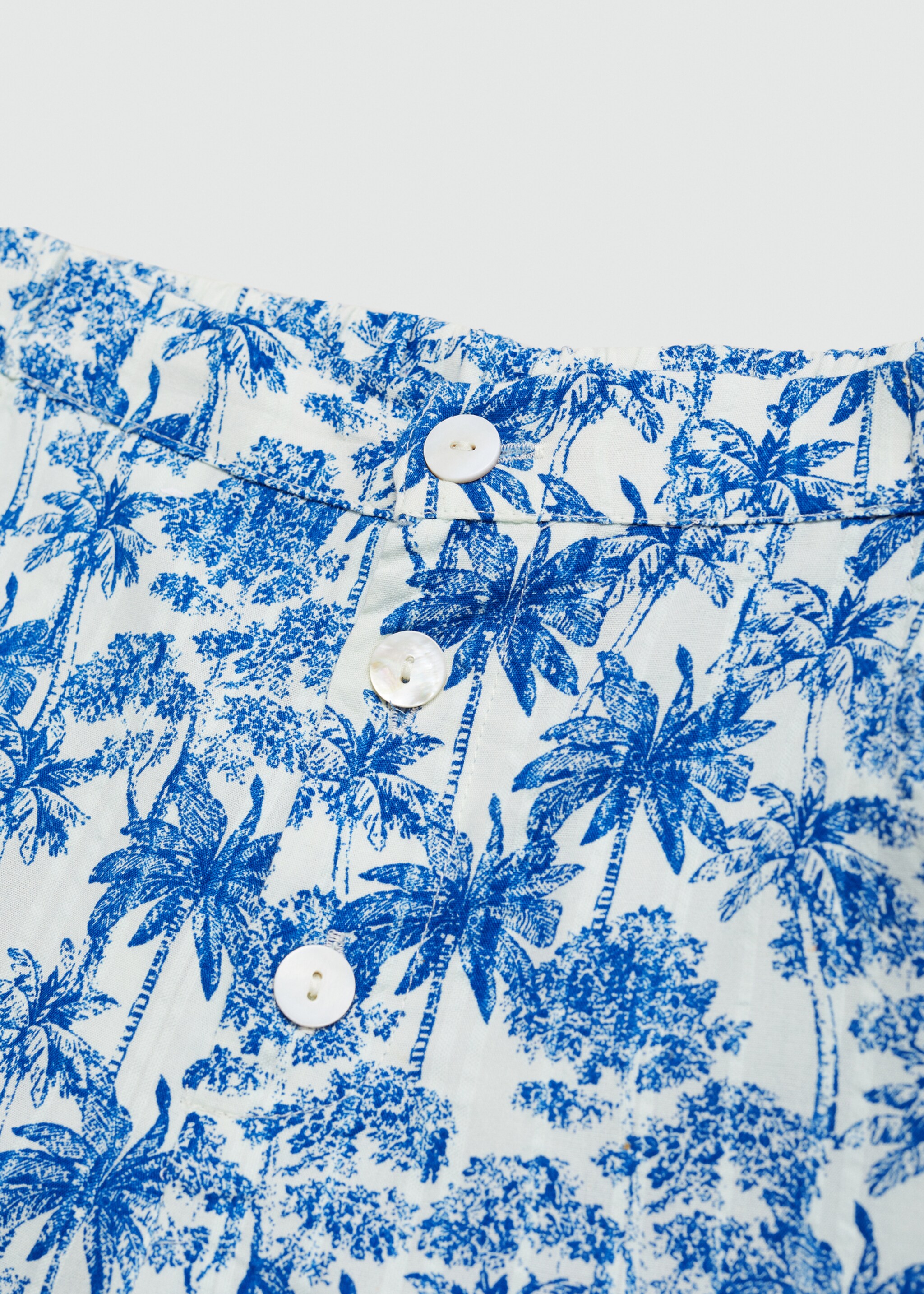 Calças retas estampadas - Pormenor do artigo 8