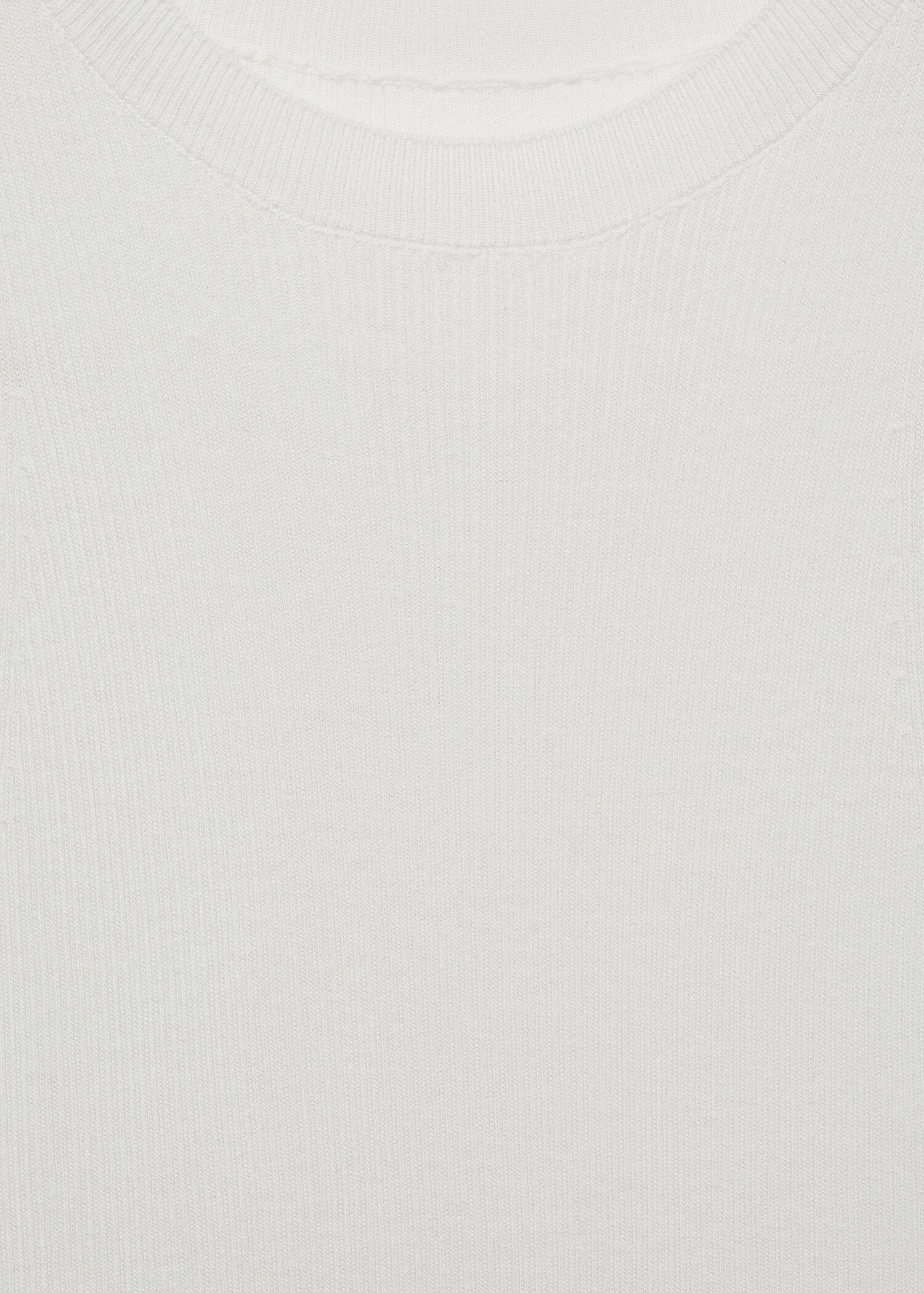 Ribbed knit top - Details of the article 8