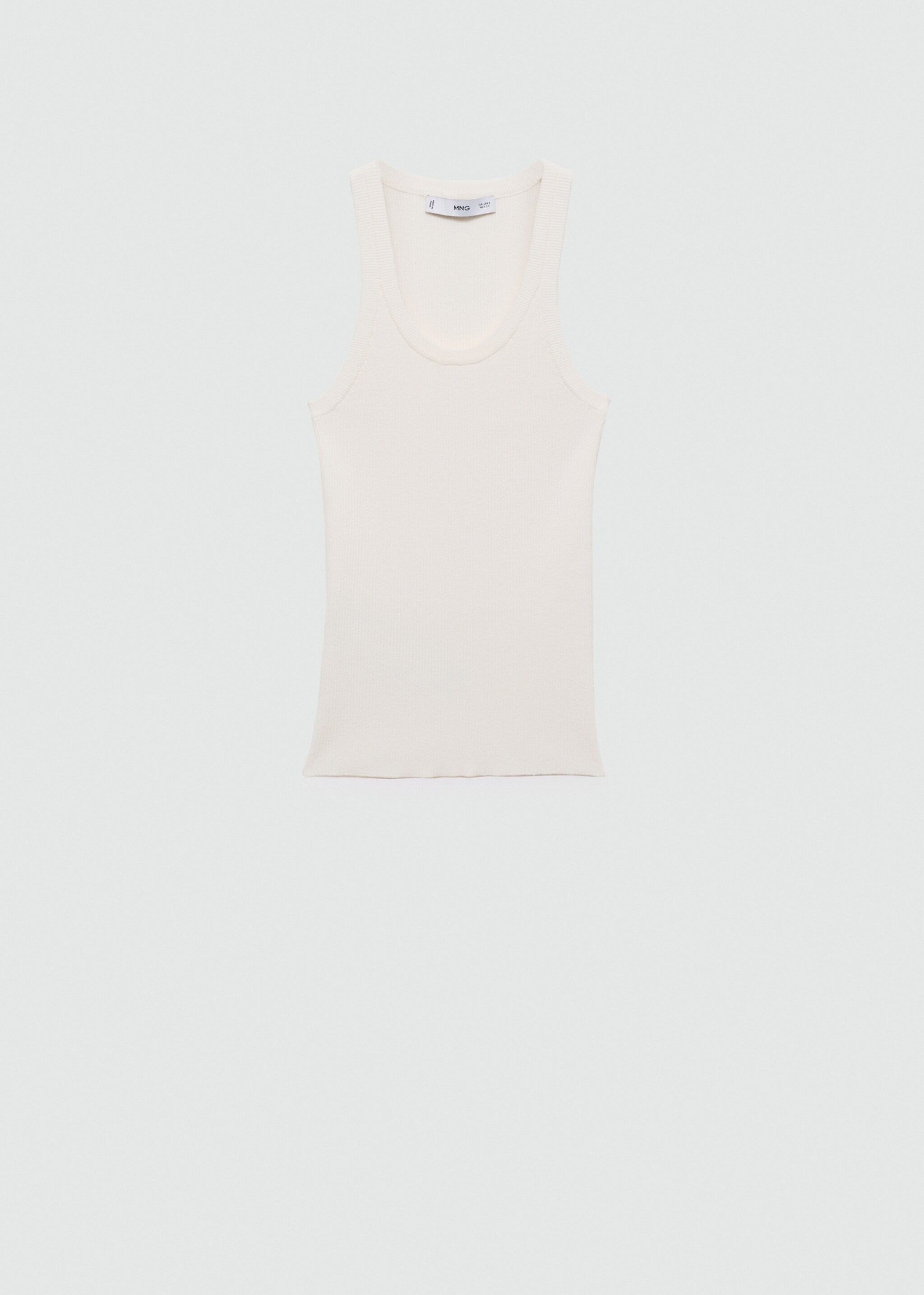 Knit strap top - Article without model