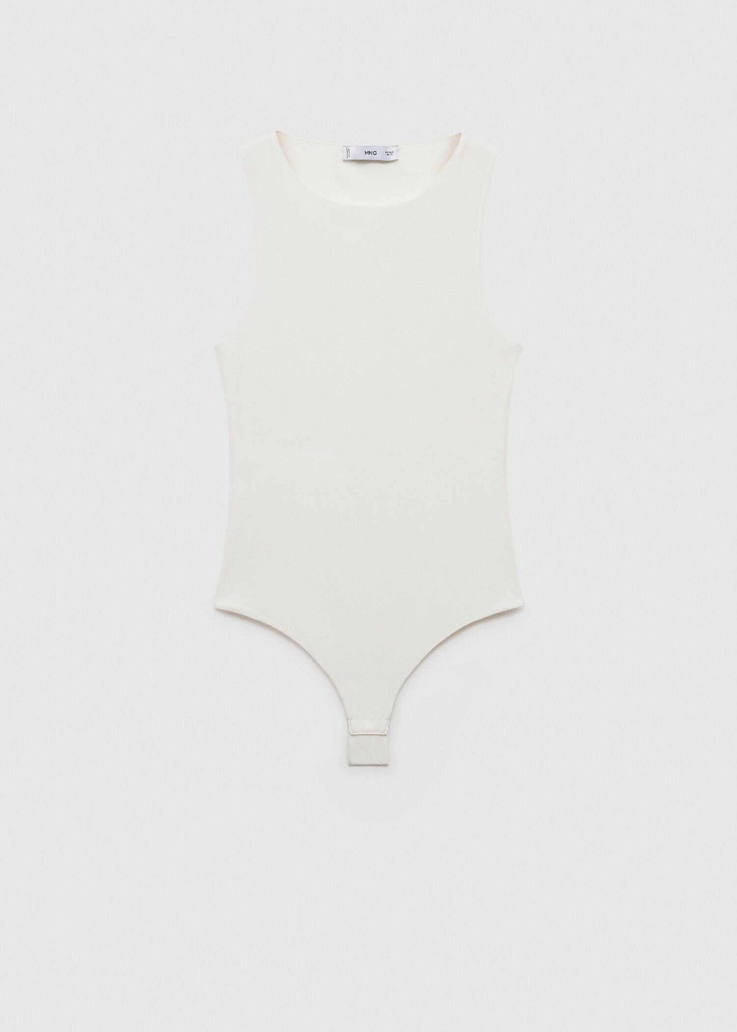 Sleeveless fitted bodysuit - Article without model