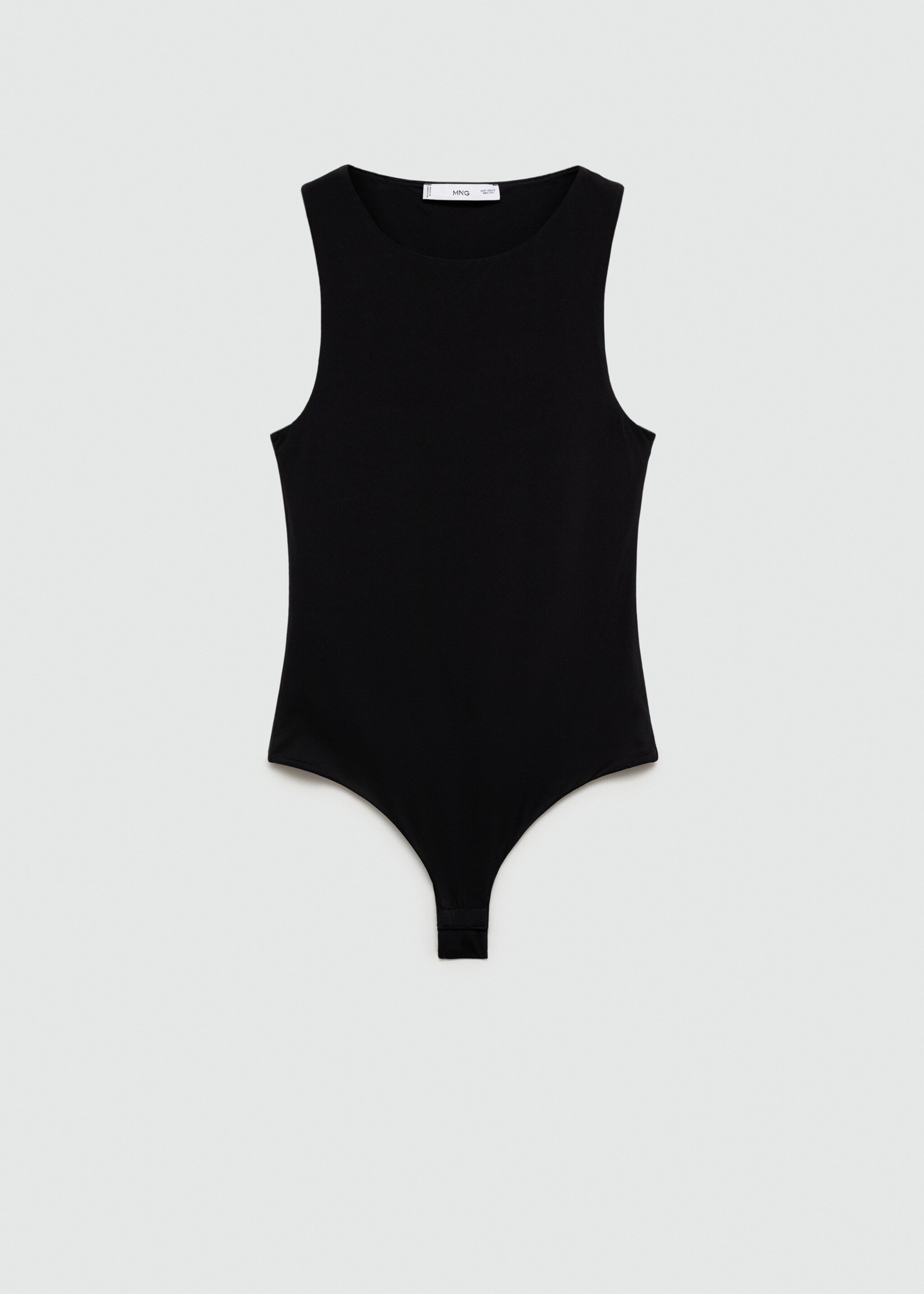 Sleeveless fitted bodysuit - Article without model