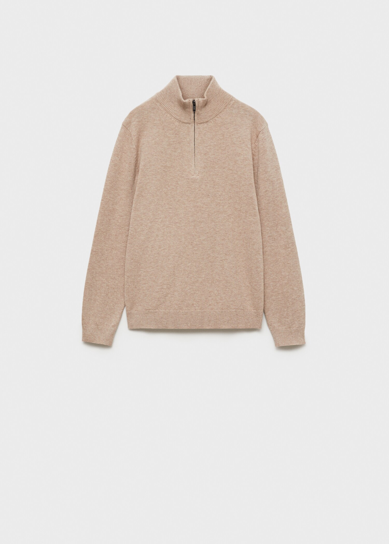 Pullover mit Zip-Kragen - Artikel ohne Model