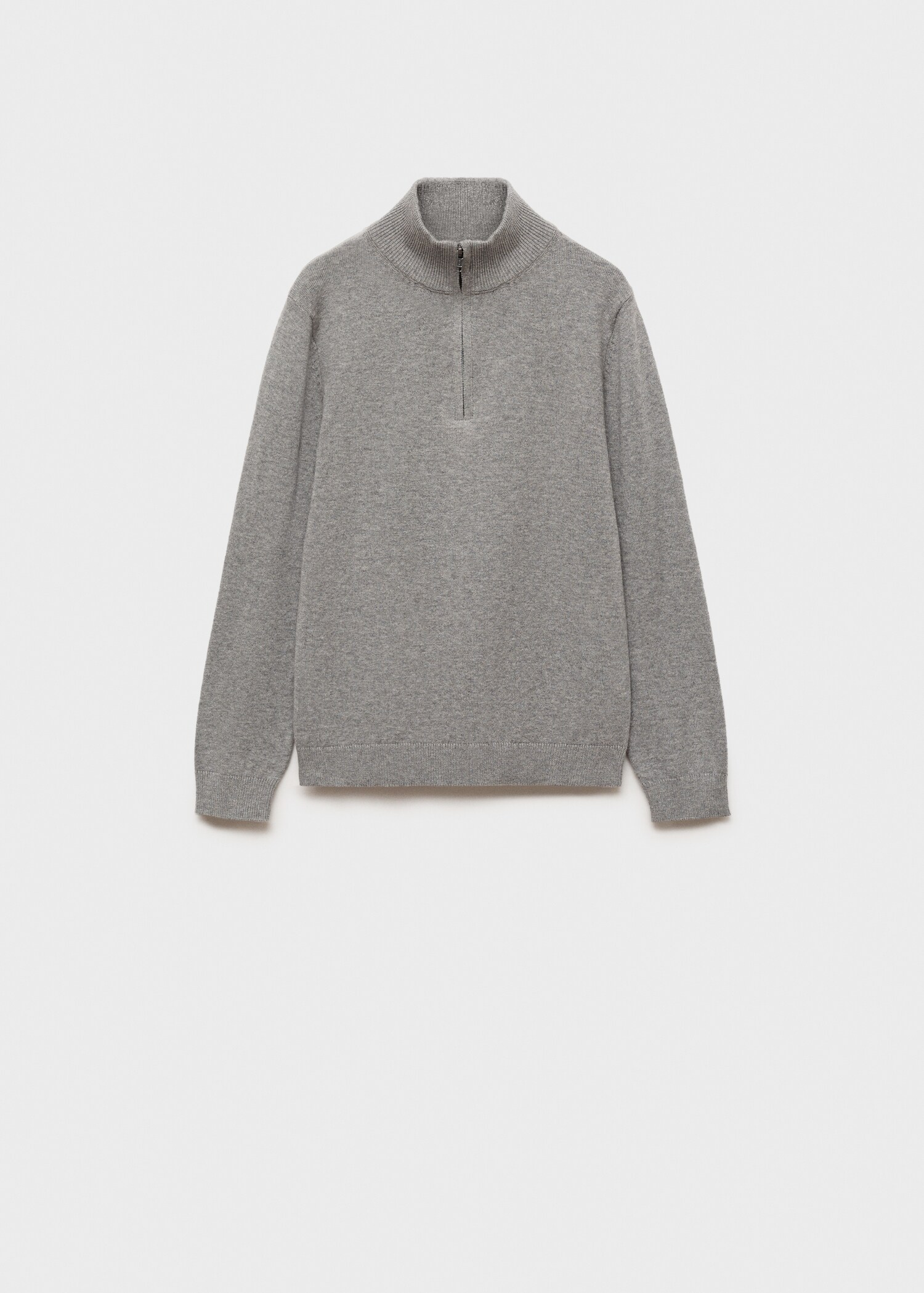 Pullover mit Zip-Kragen - Artikel ohne Model