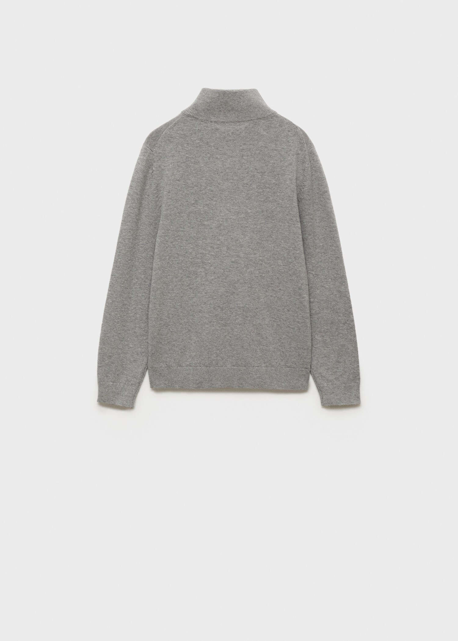 Pullover mit Zip-Kragen - Rückseite des Artikels